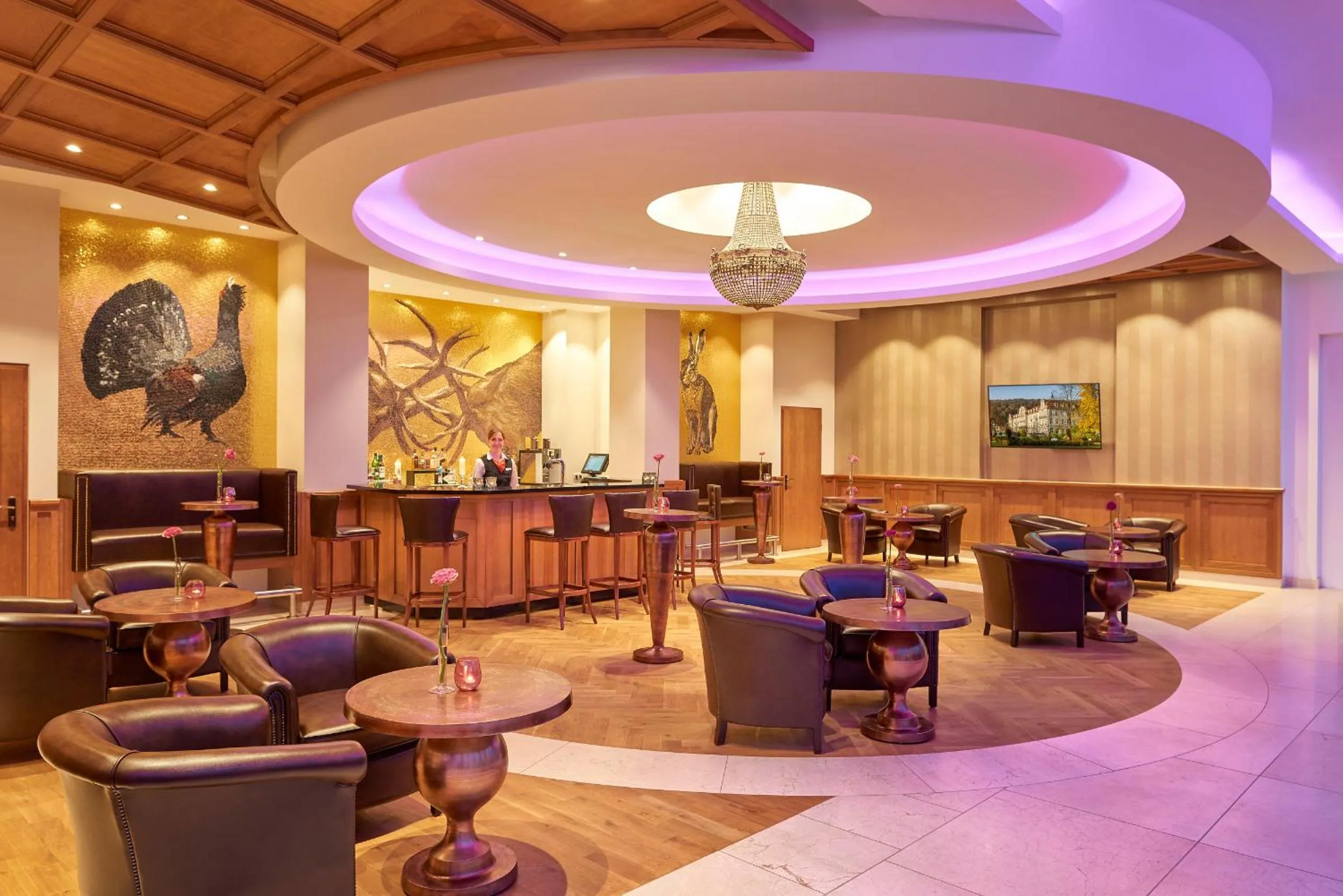 Lounge or bar in Dorint Resort & Spa Bad Brückenau