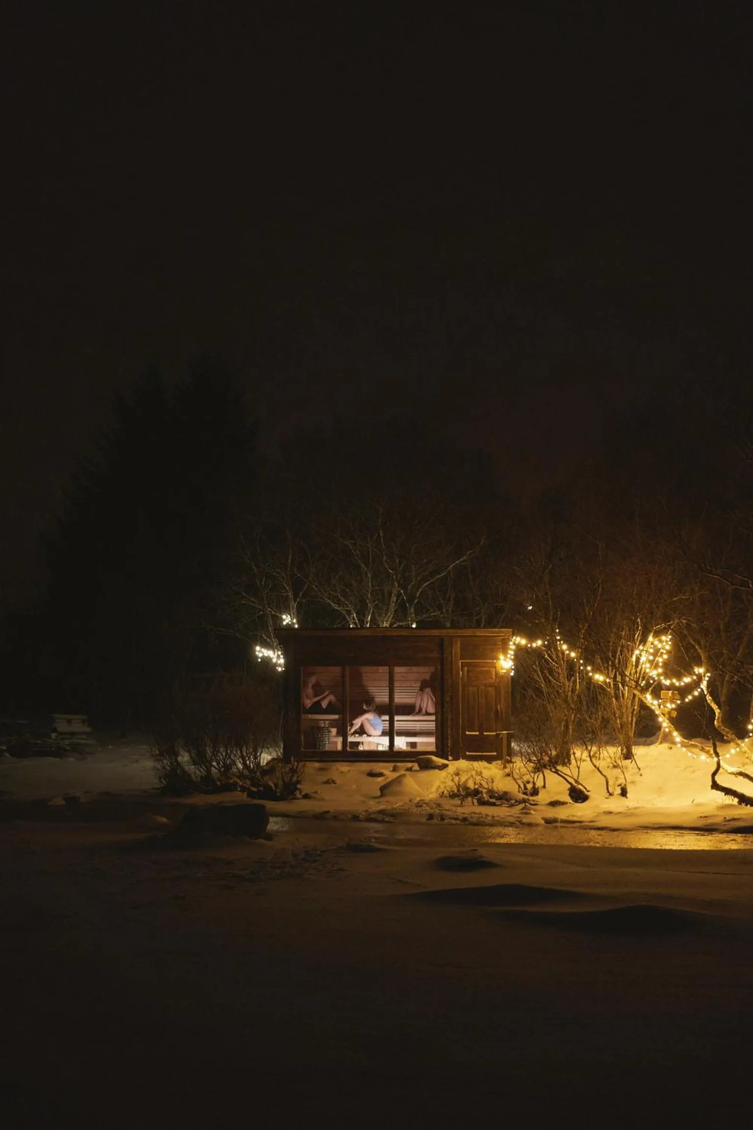 Sauna in FURU Hostel & Café