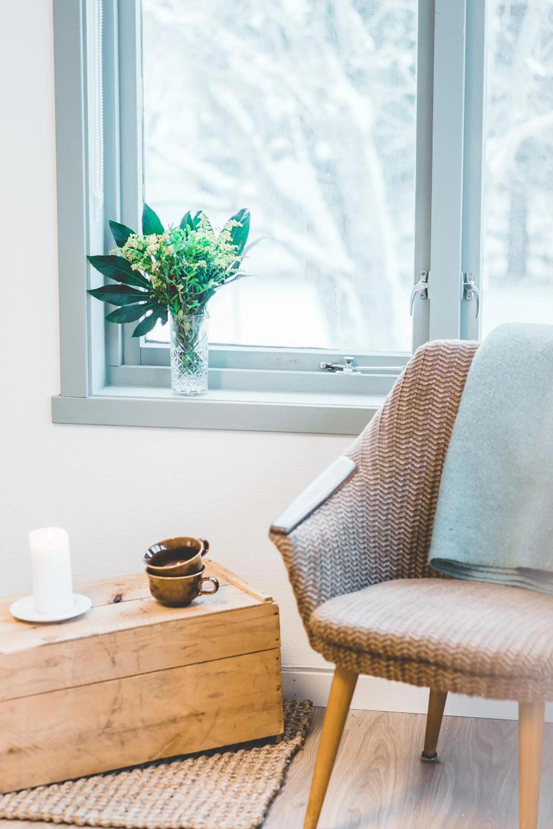 Decorative detail in FURU Hostel & Café