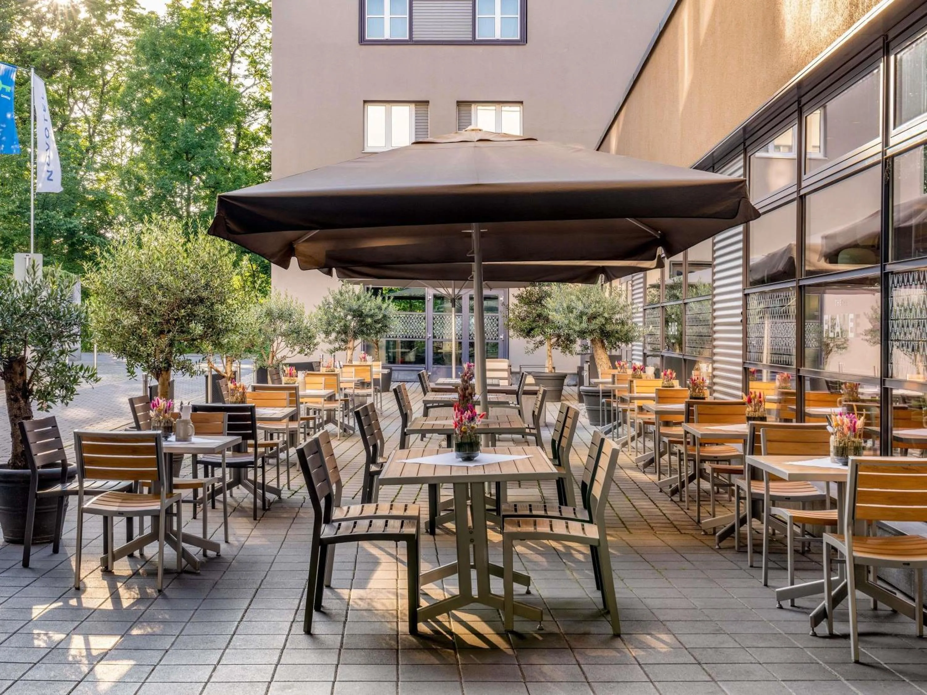 Property building in Novotel München City