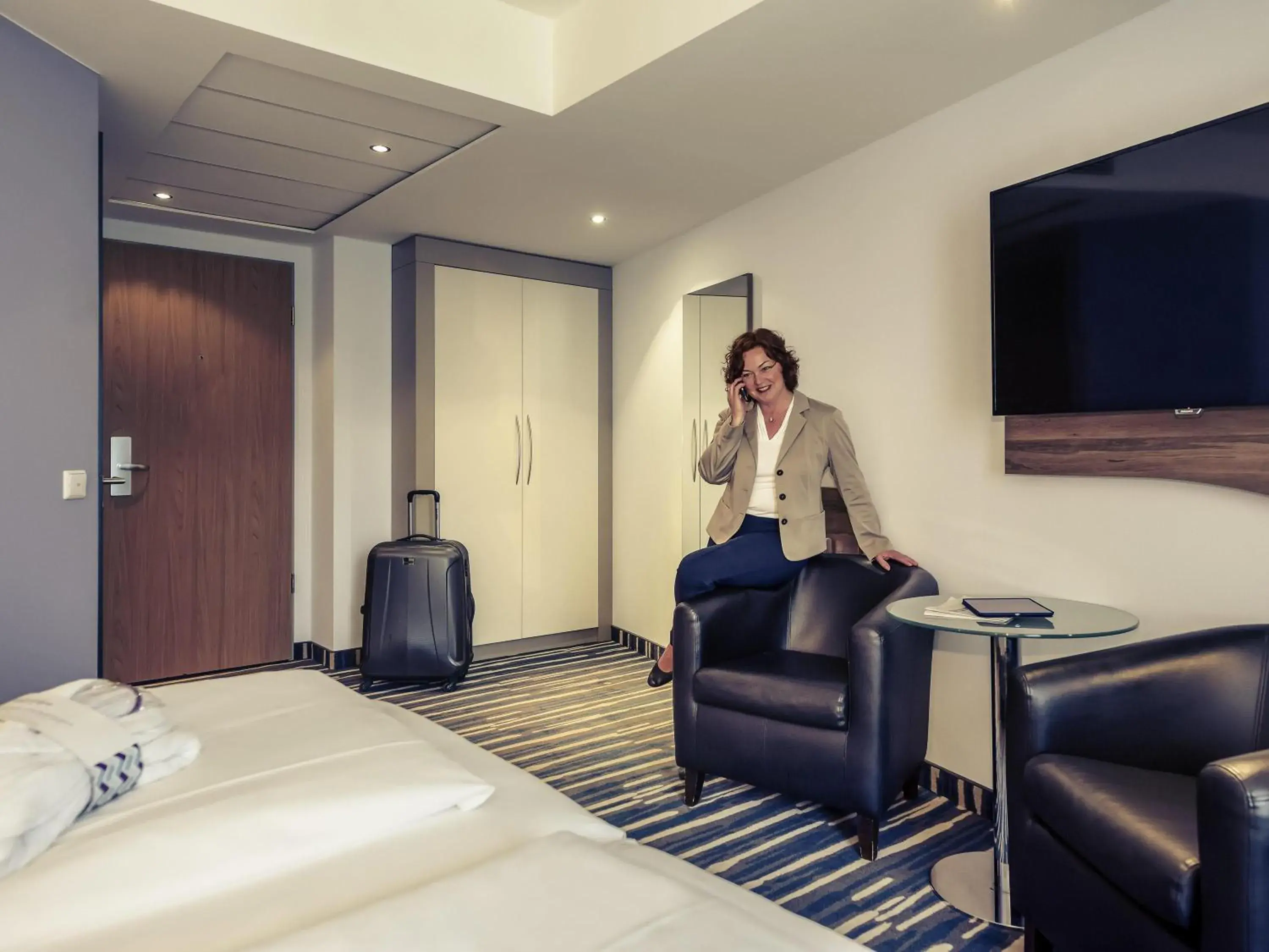 Bedroom, Bed in Mercure Hotel Hamburg Mitte Bedroom, Bed in Mercure Hotel Hamburg Mitte