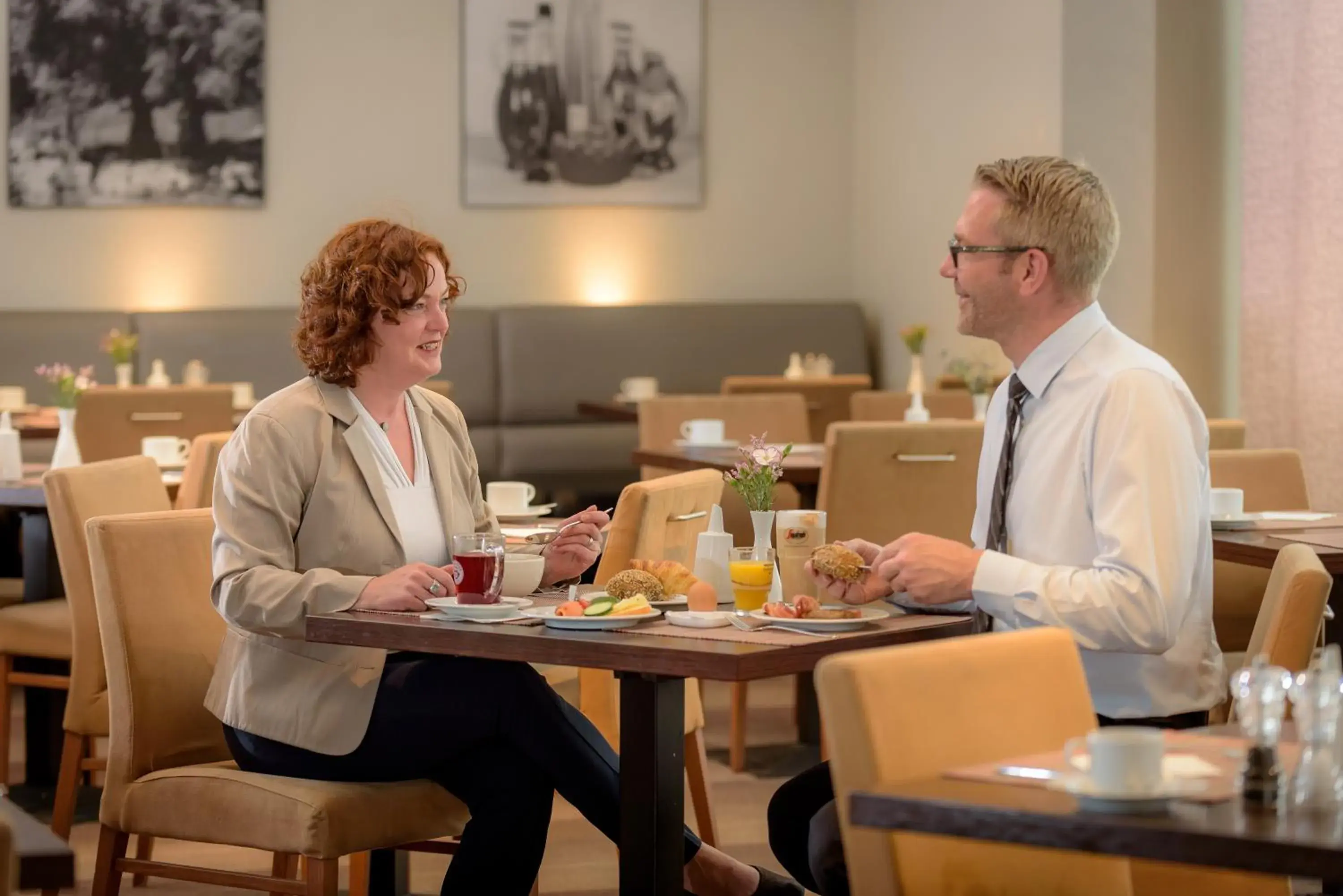 Buffet breakfast in Mercure Hotel Hamburg Mitte Buffet breakfast in Mercure Hotel Hamburg Mitte