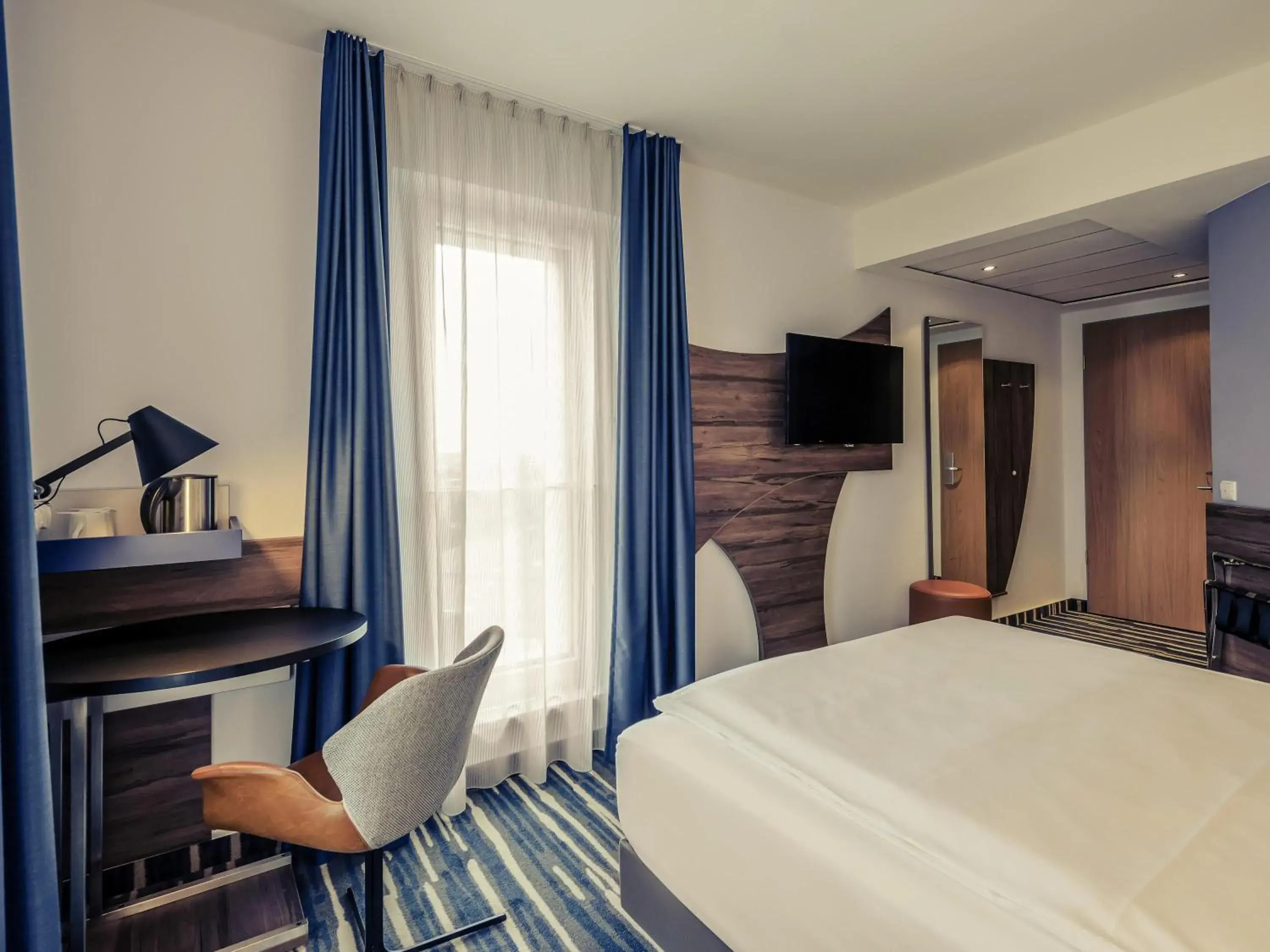 Bedroom, Bed in Mercure Hotel Hamburg Mitte Bedroom, Bed in Mercure Hotel Hamburg Mitte