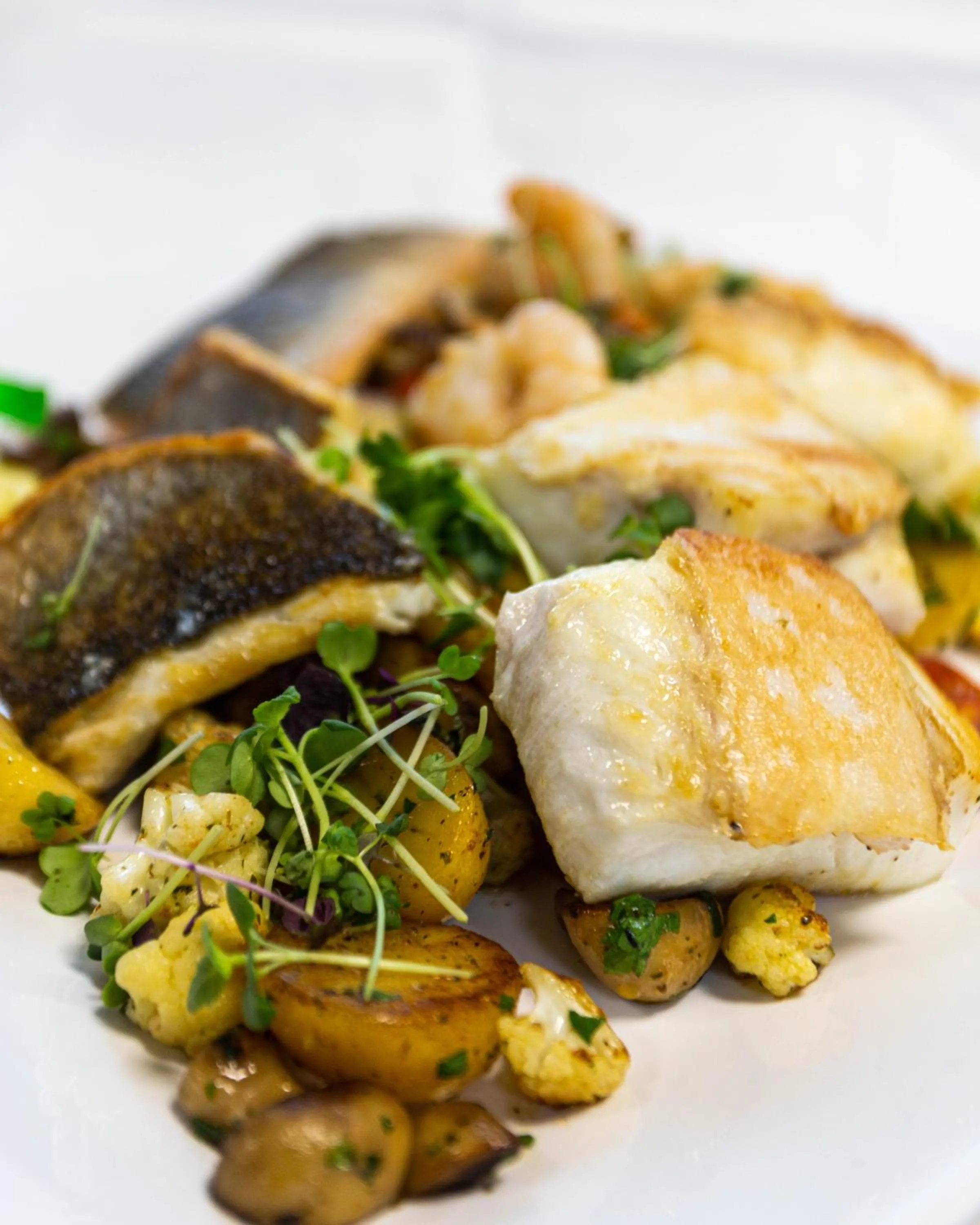 Food close-up in Fischhaus Wendisch Rietz