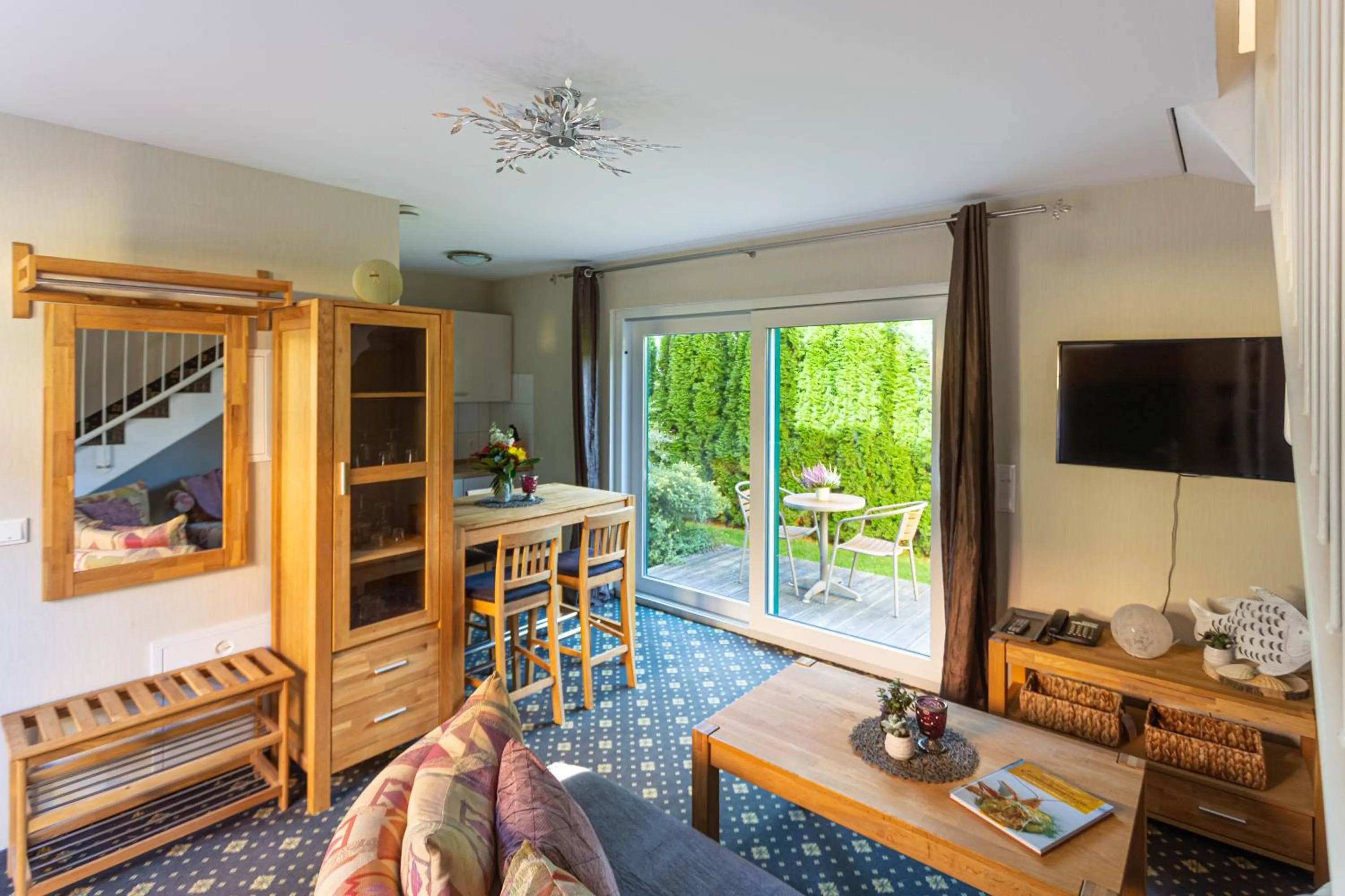 Living room in Fischhaus Wendisch Rietz