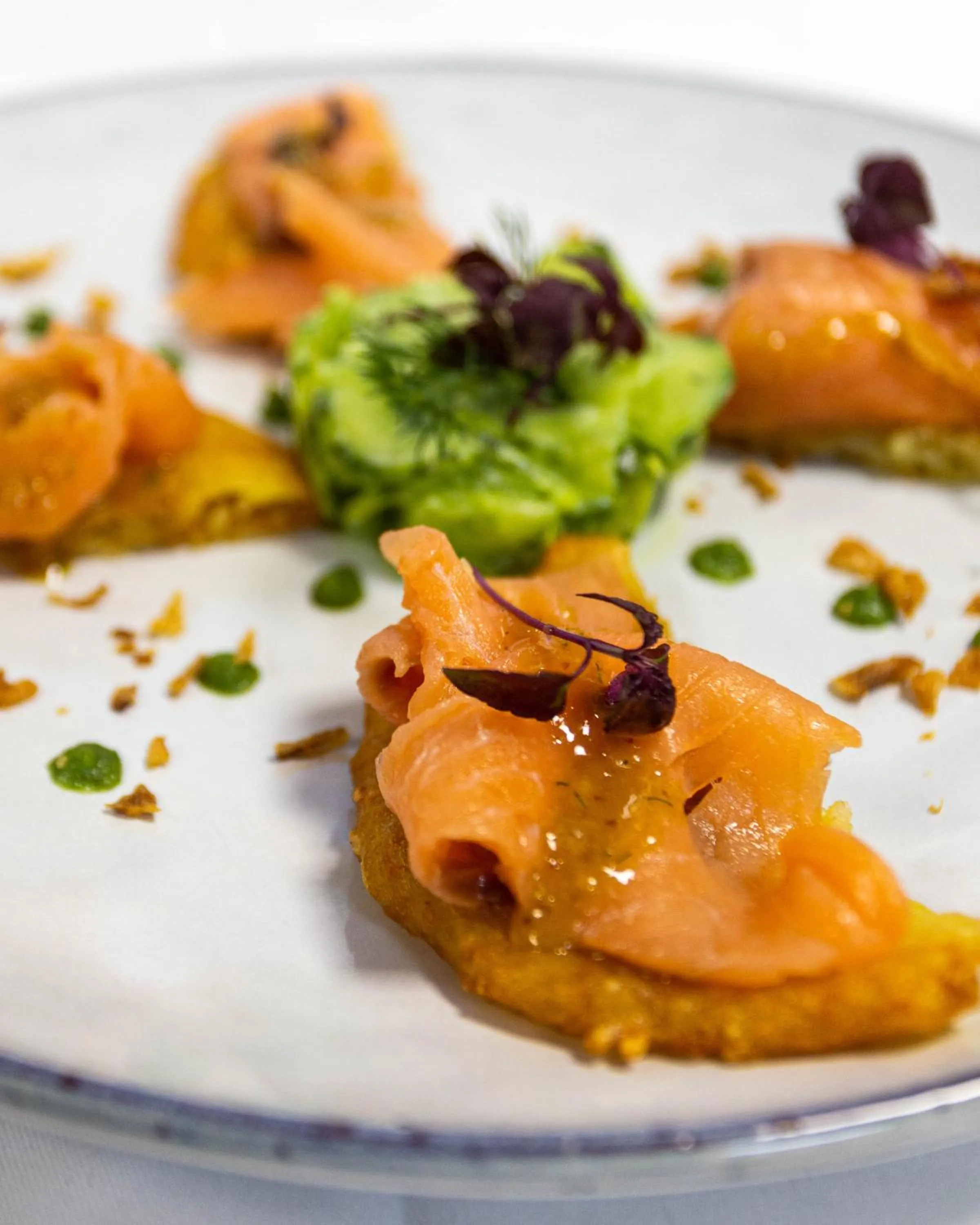 Food close-up in Fischhaus Wendisch Rietz