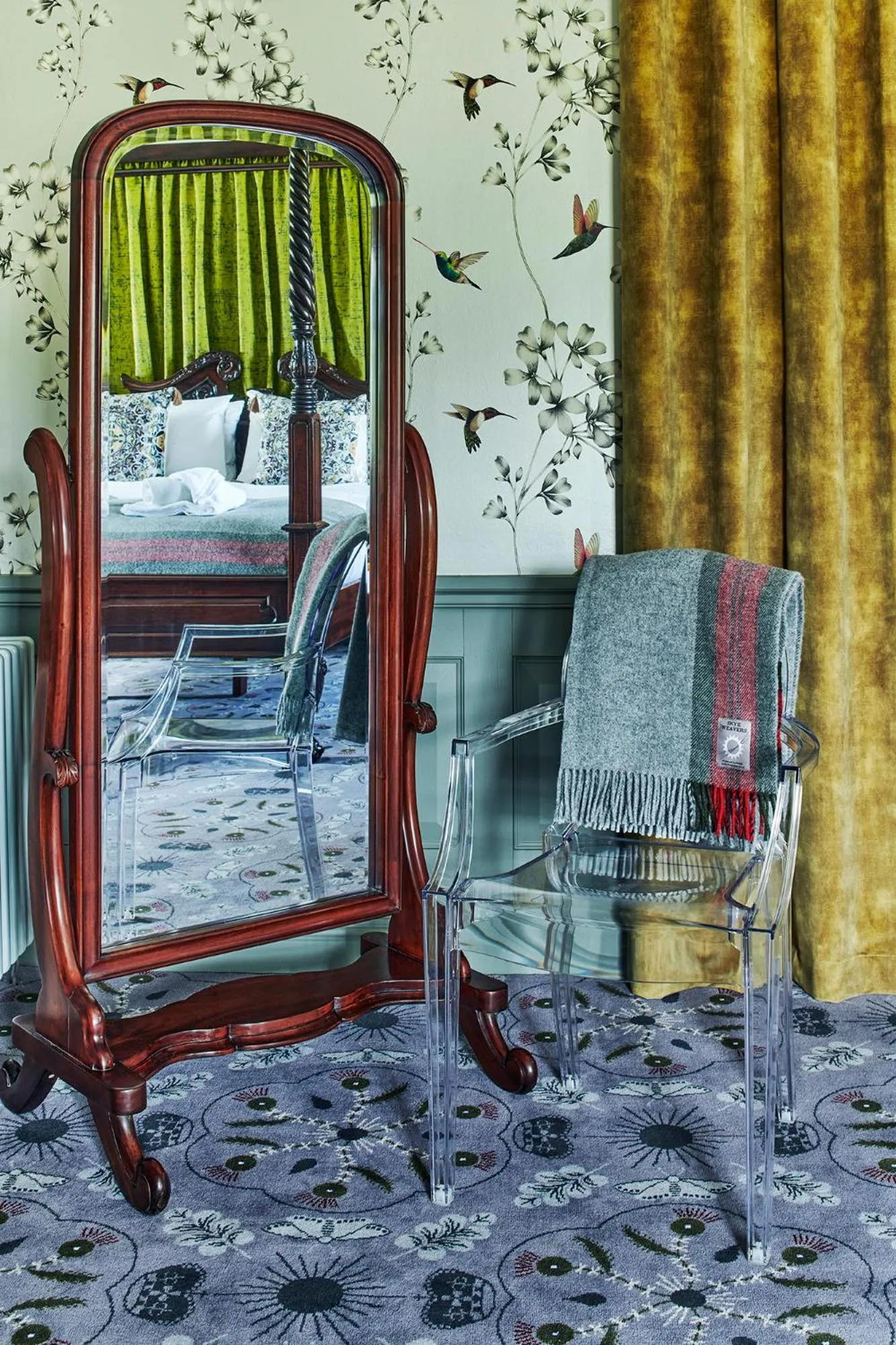 Decorative detail in Monkstadt 1745 Restaurant with Rooms