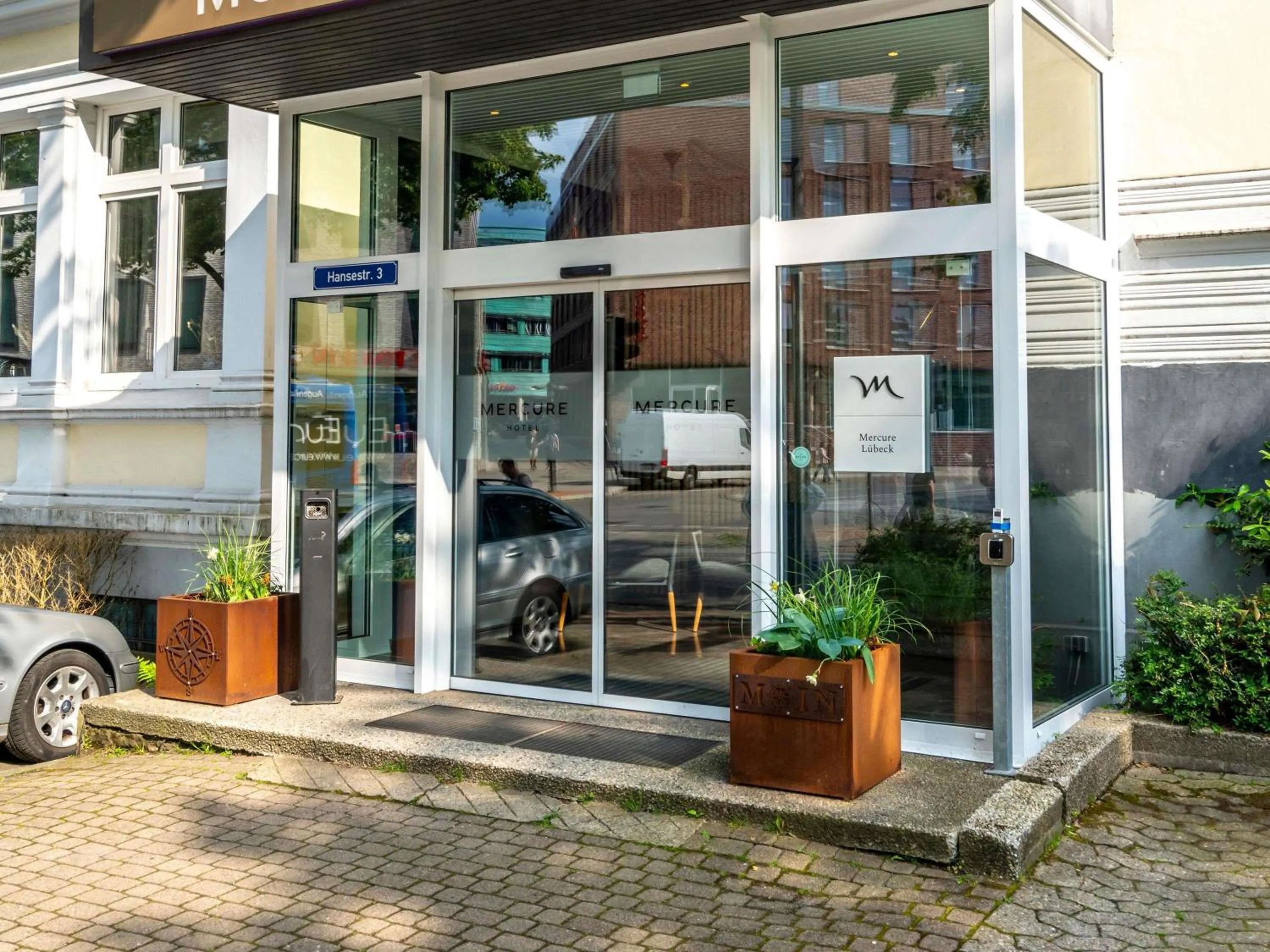 Property building in Mercure Hotel Luebeck City Center