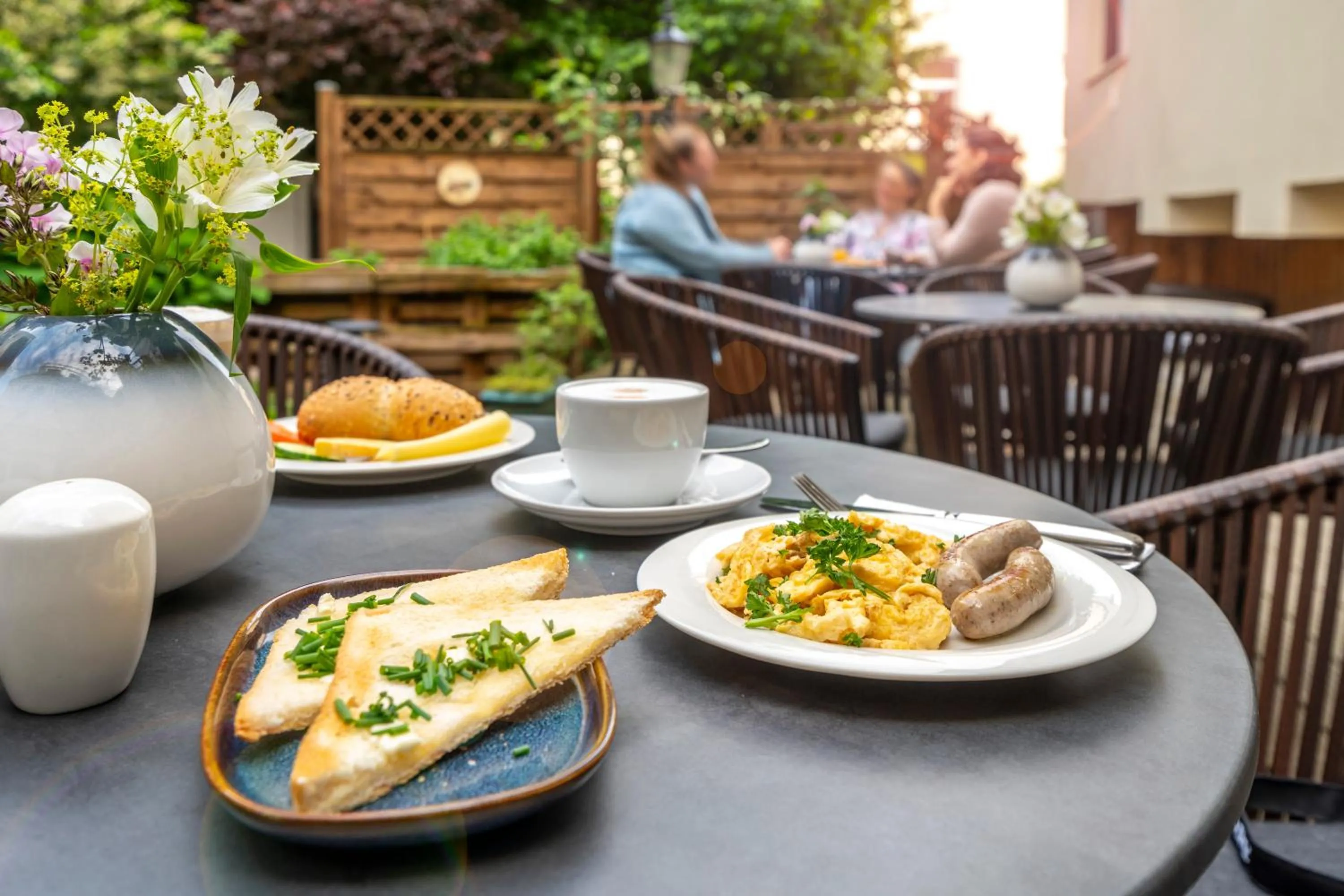 Balcony/Terrace in Mercure Hotel Luebeck City Center