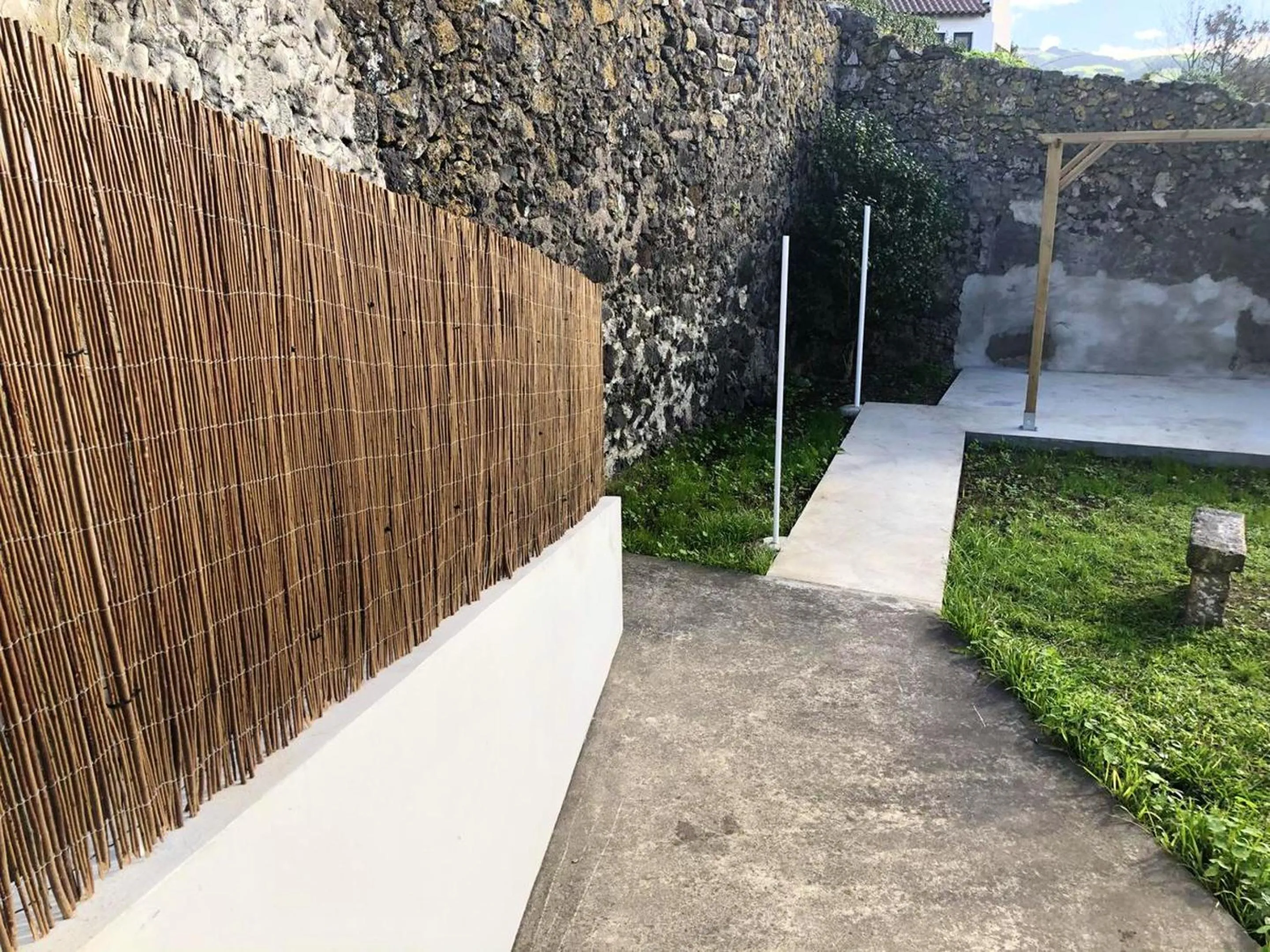 Garden view in Comfortable House in Ribeira Grande, Pleasant Garden