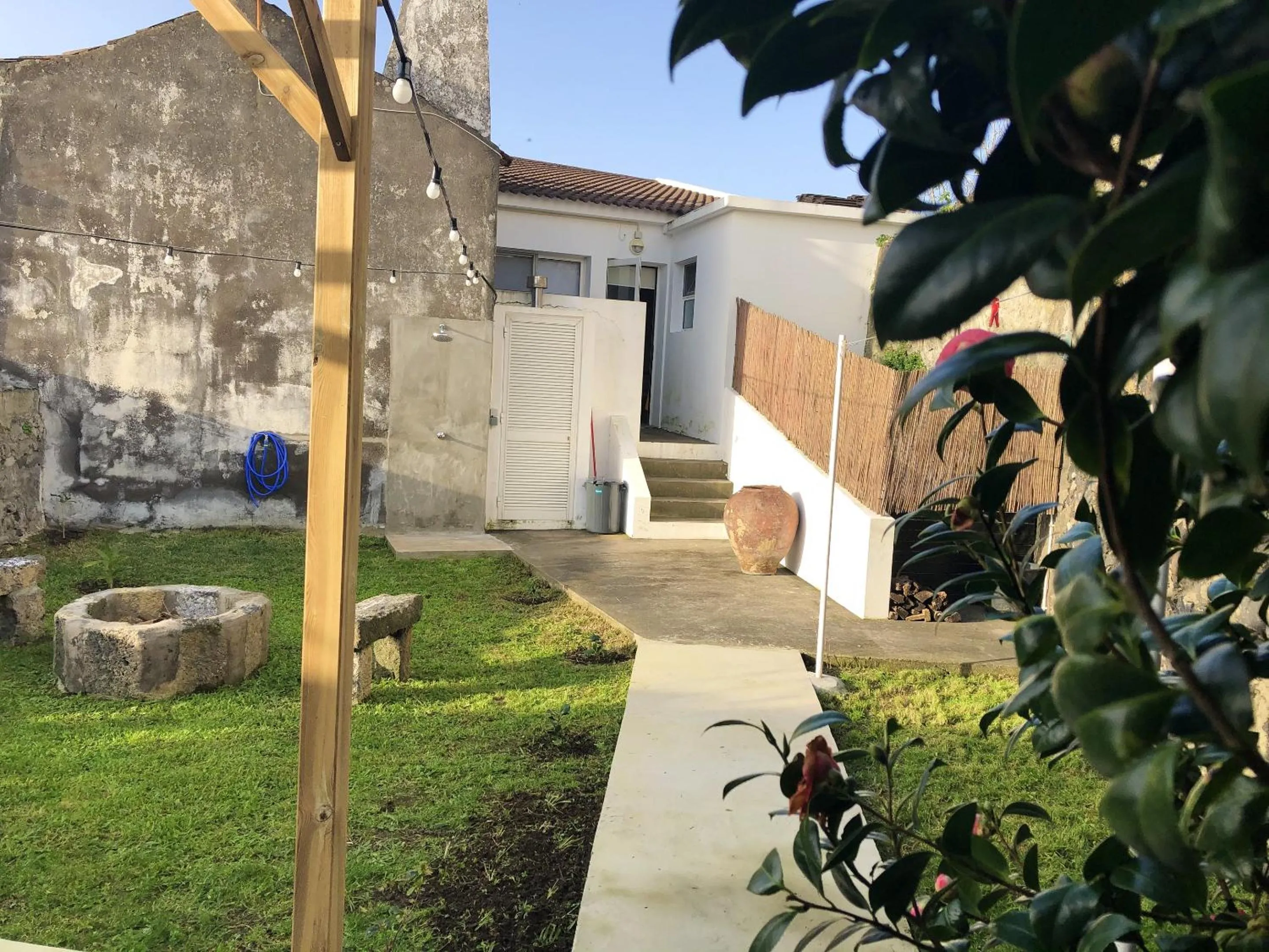 Garden in Comfortable House in Ribeira Grande, Pleasant Garden