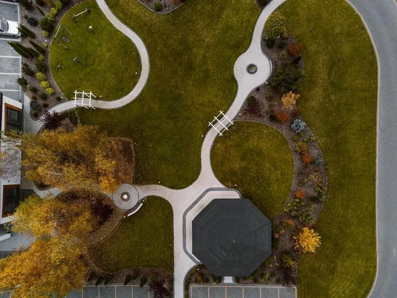 Bird's eye view in Hotel Polonia