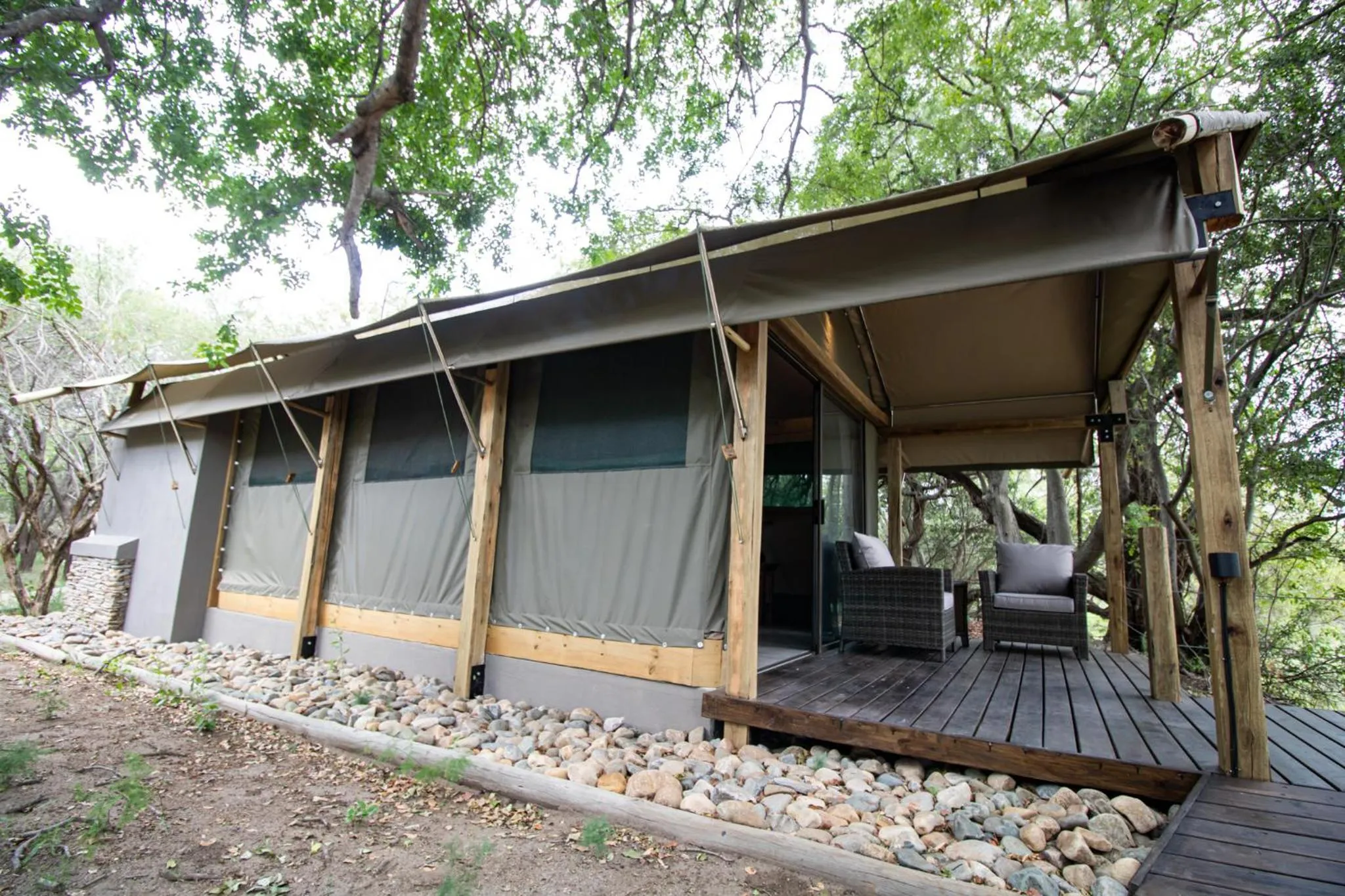 Property building in Little Africa Safari Lodge