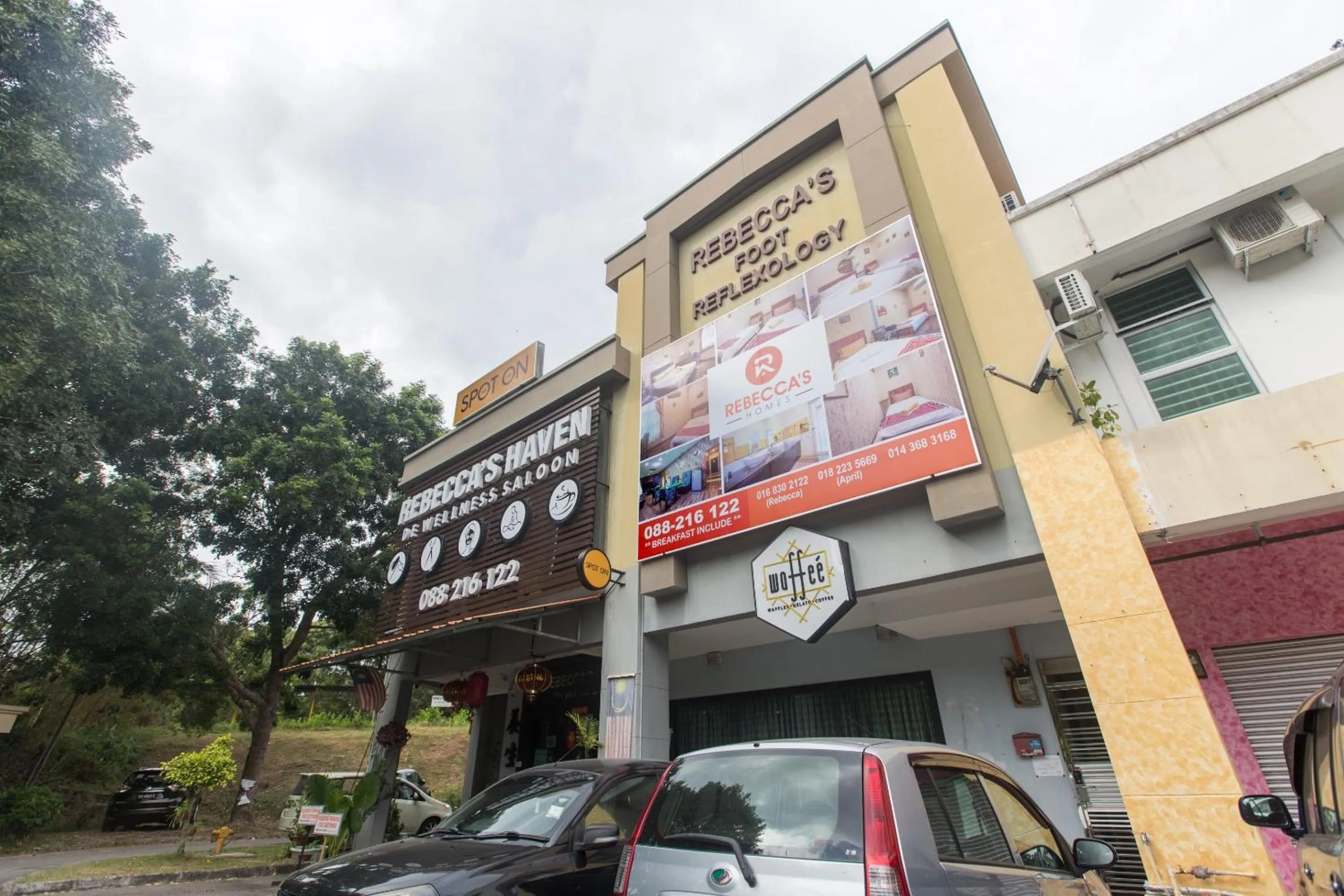 Facade/entrance in Hotel O Rebecca's Homes