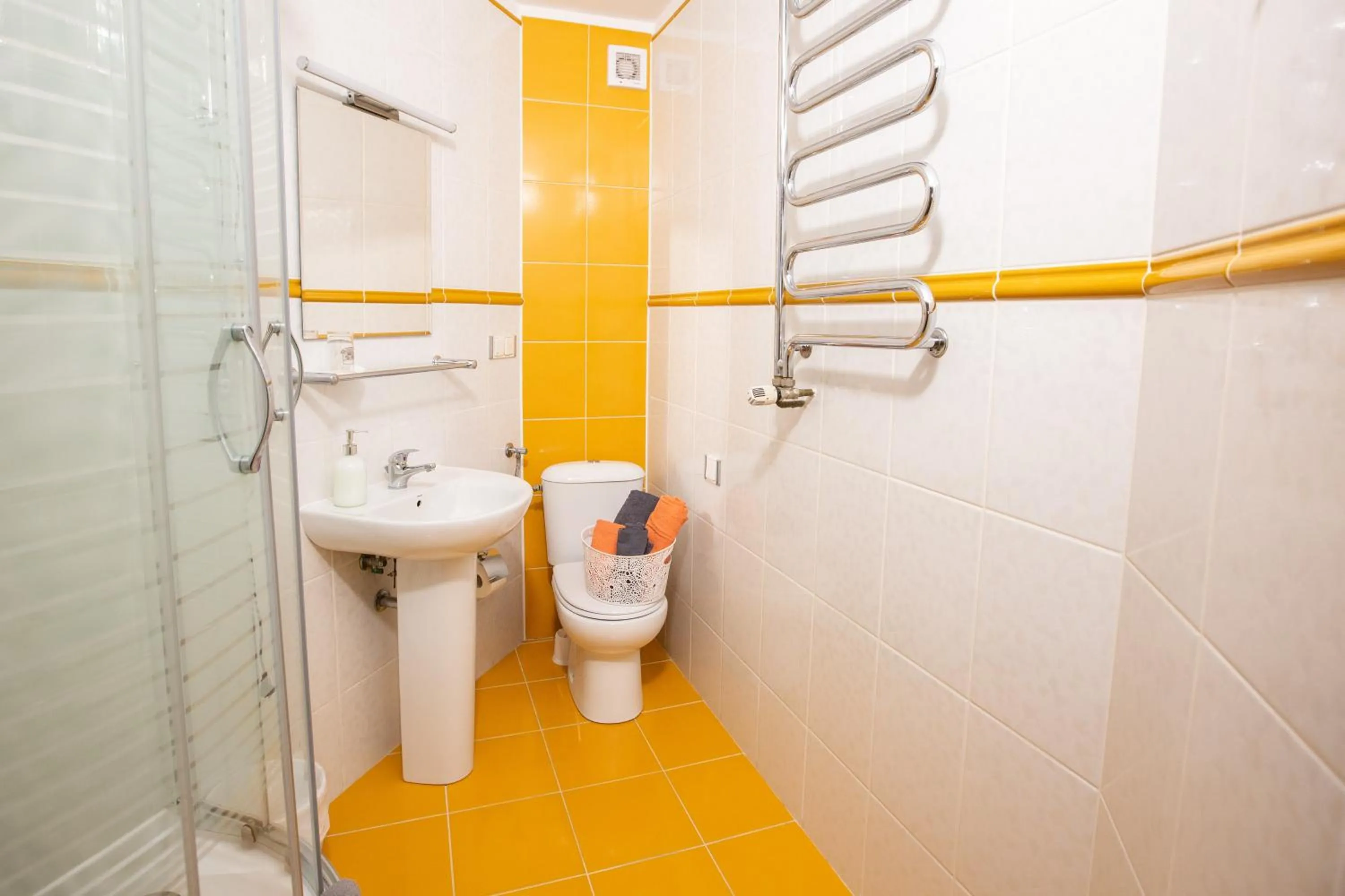 Bathroom in Pensjonacik Grażyna