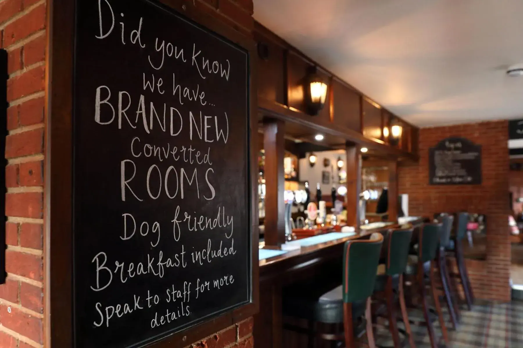 Lounge or bar in The Rising Sun Lounge or bar in The Rising Sun