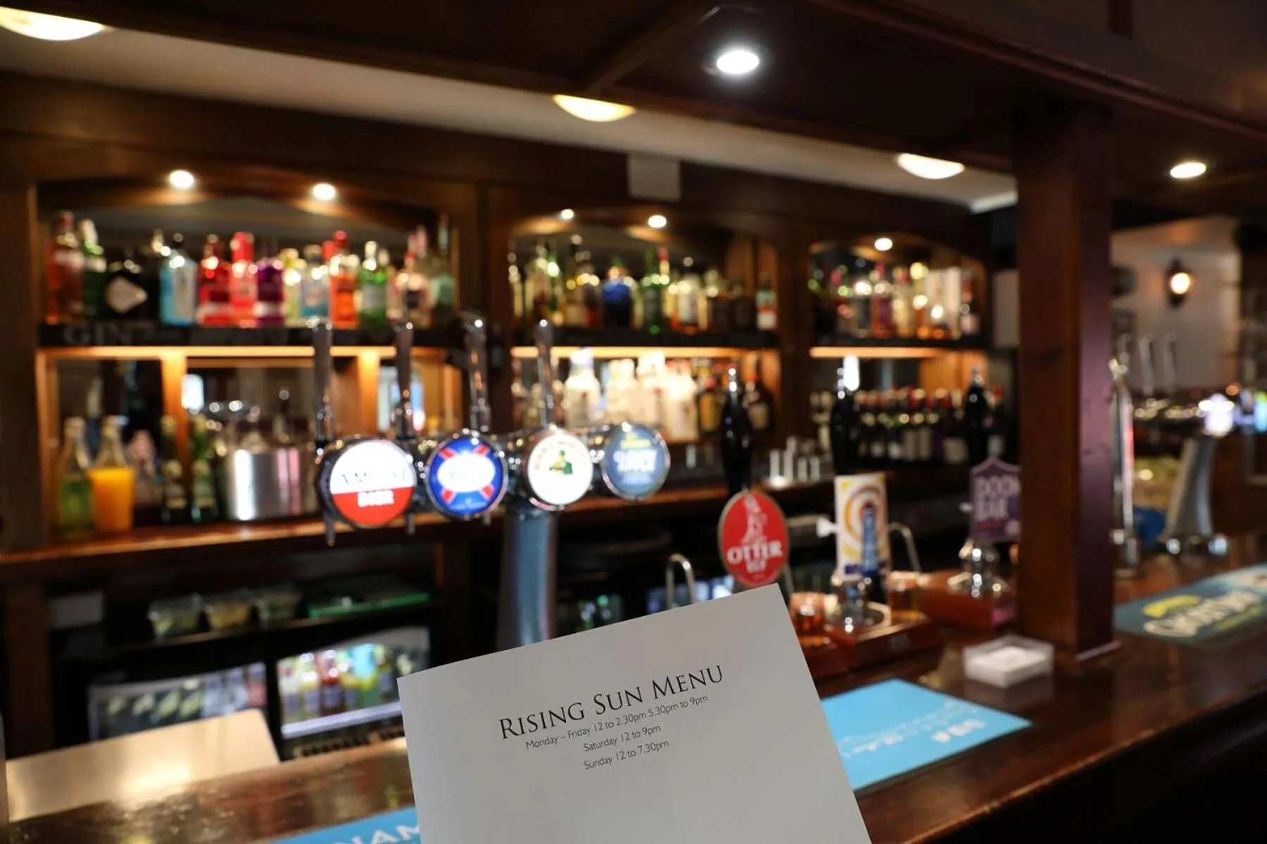 Lounge or bar in The Rising Sun