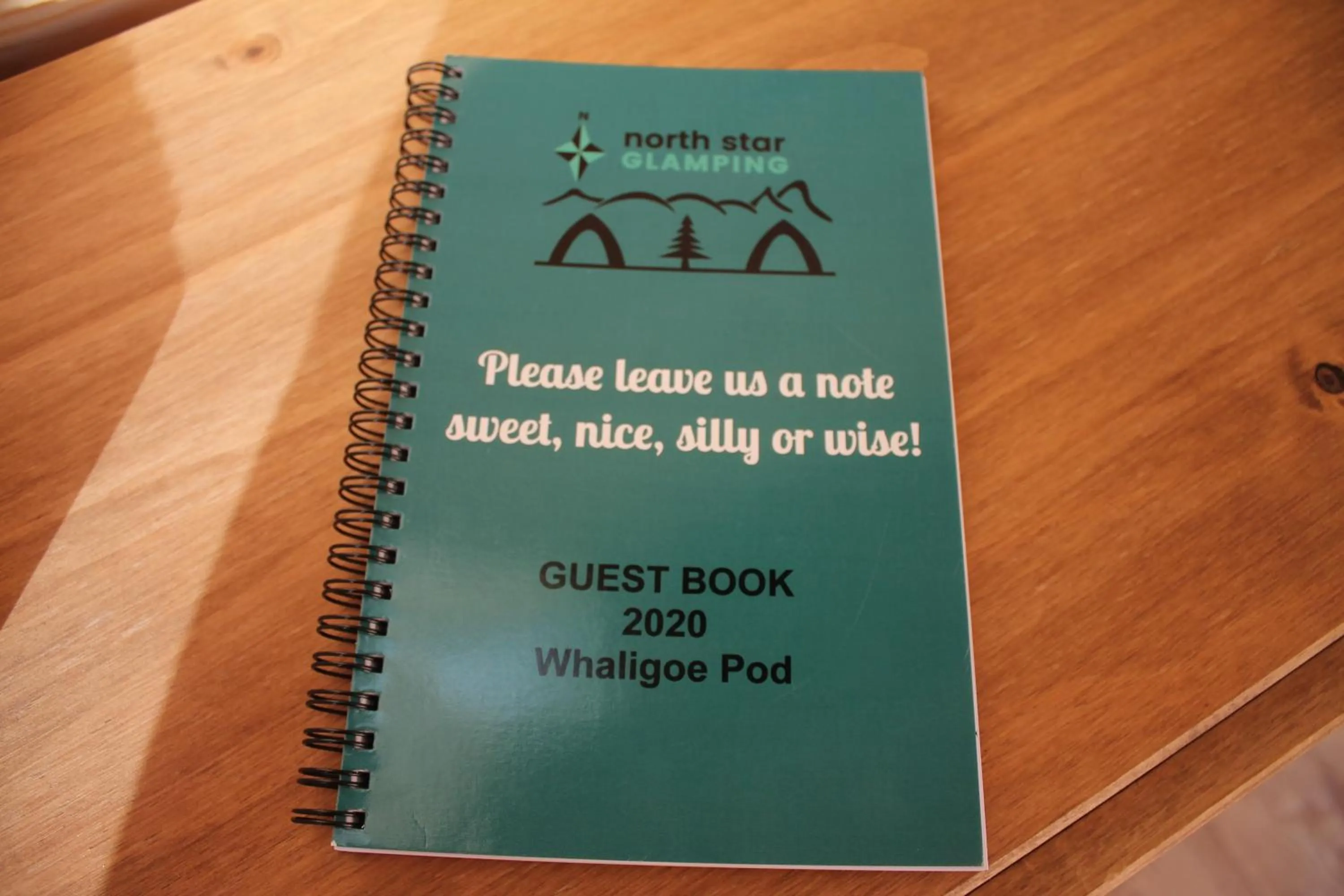 Property logo or sign in North Star Glamping