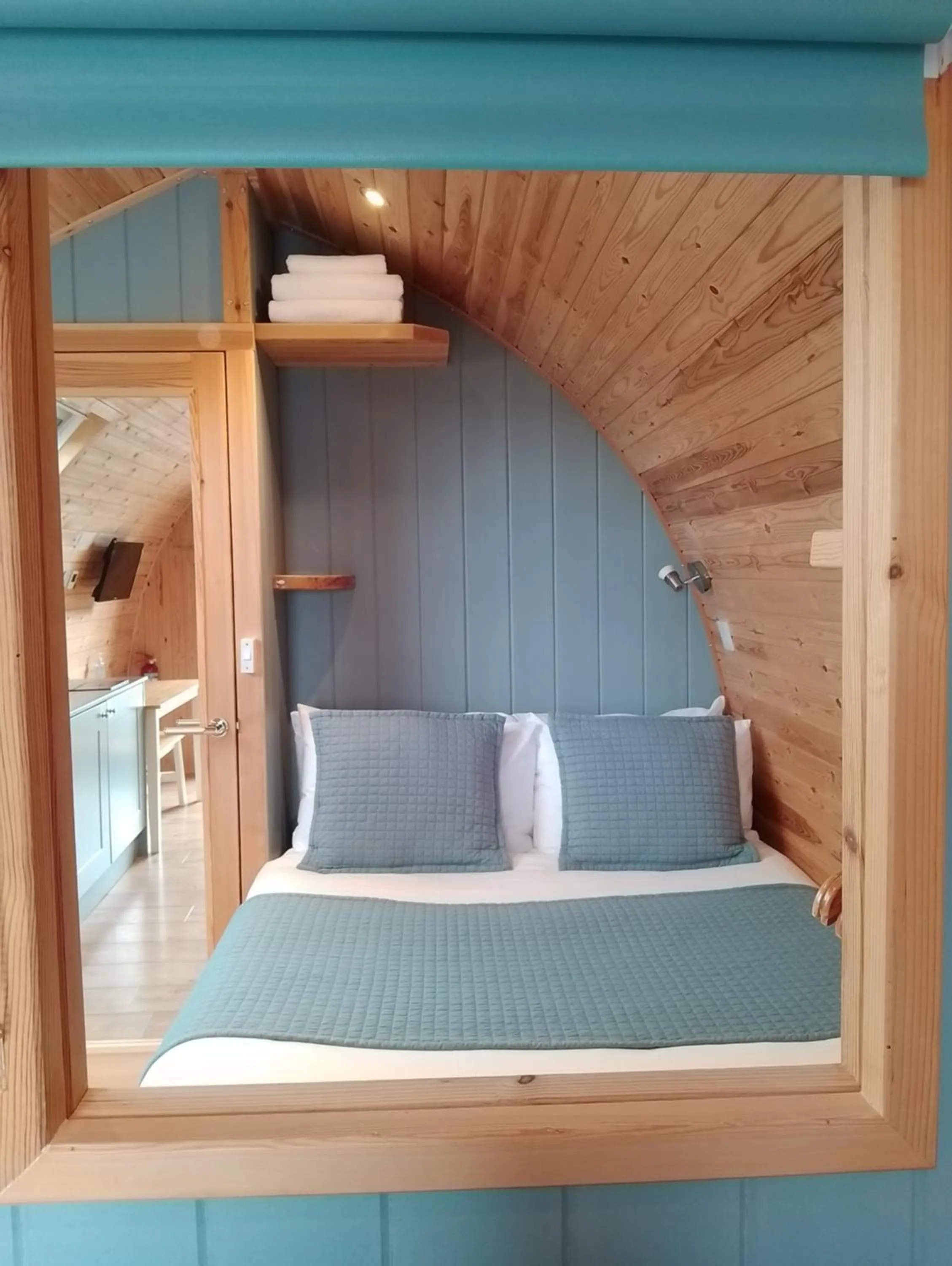 Property building, Bed in North Star Glamping