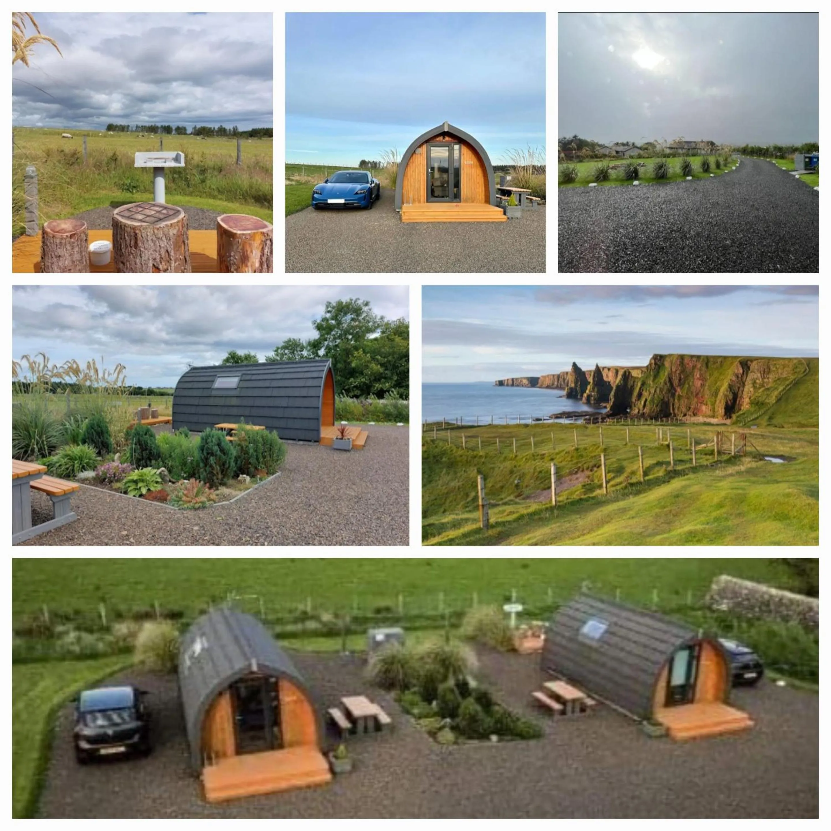 Natural landscape in North Star Glamping