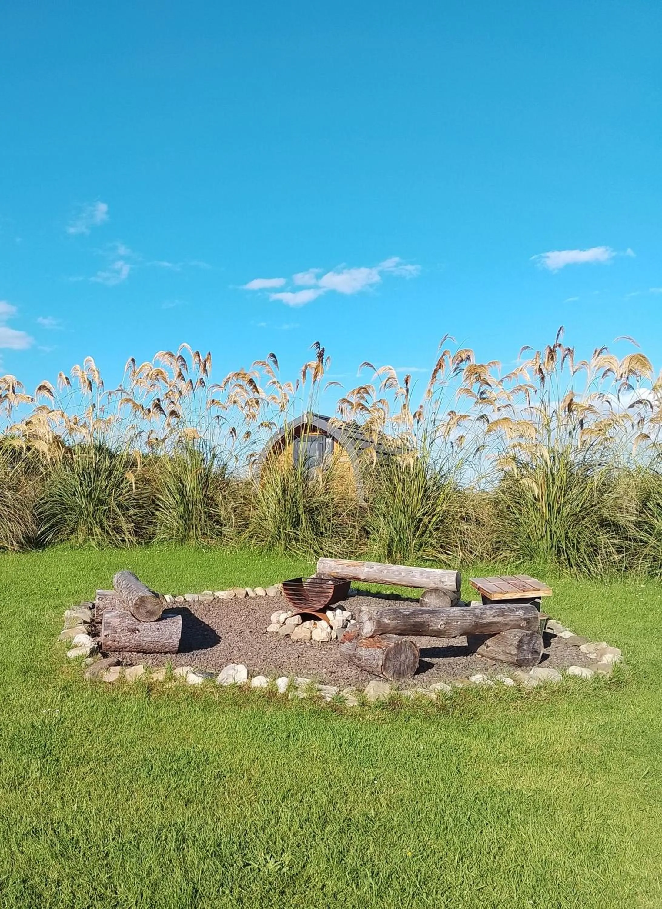 Garden in North Star Glamping