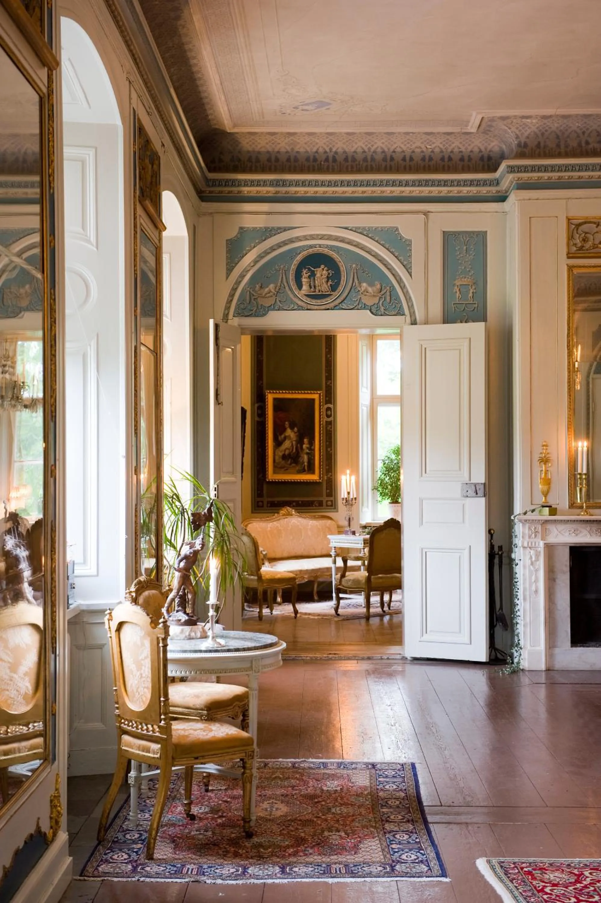 Living room in Husby Säteri