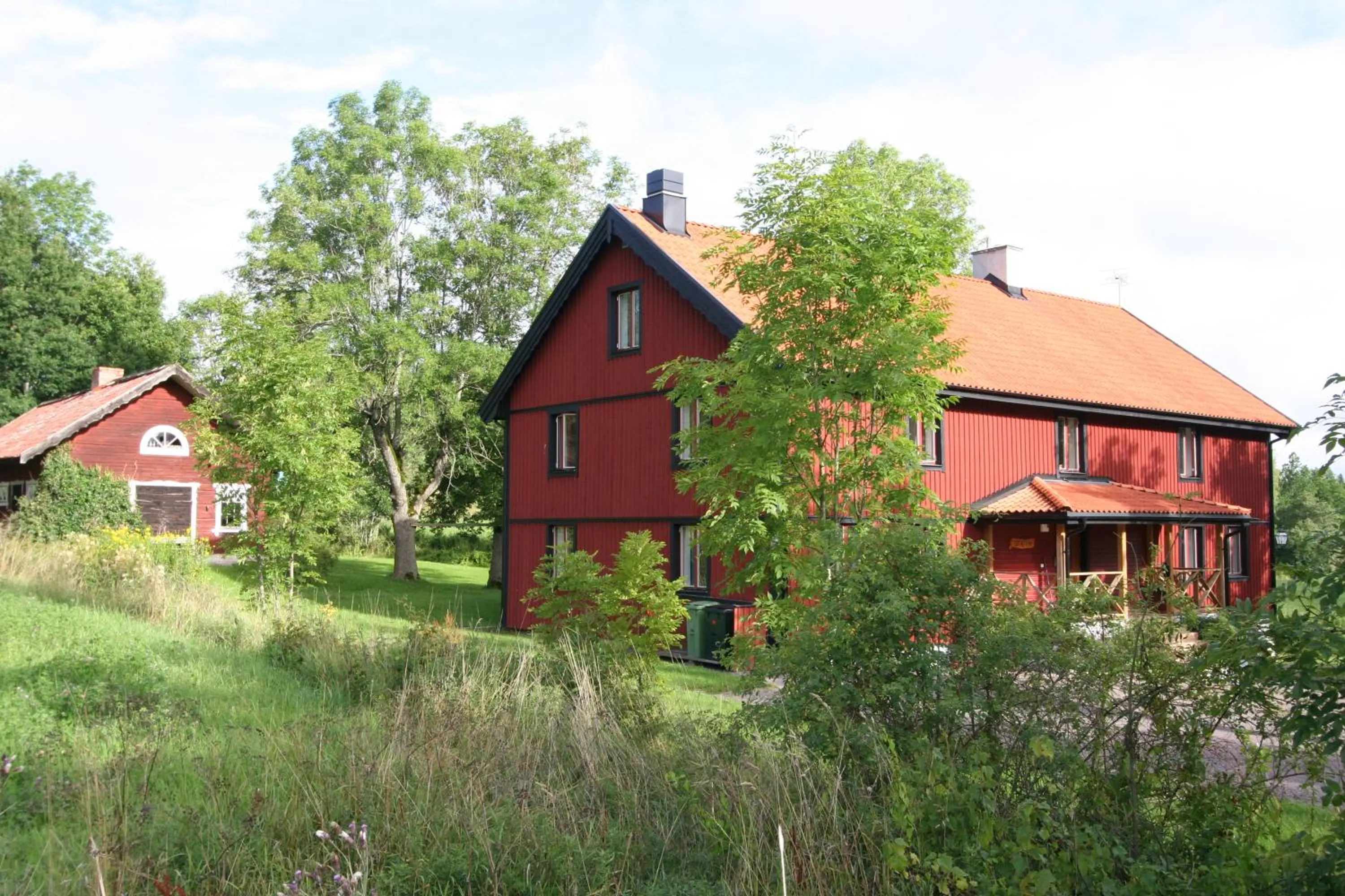 Facade/entrance in Husby Säteri