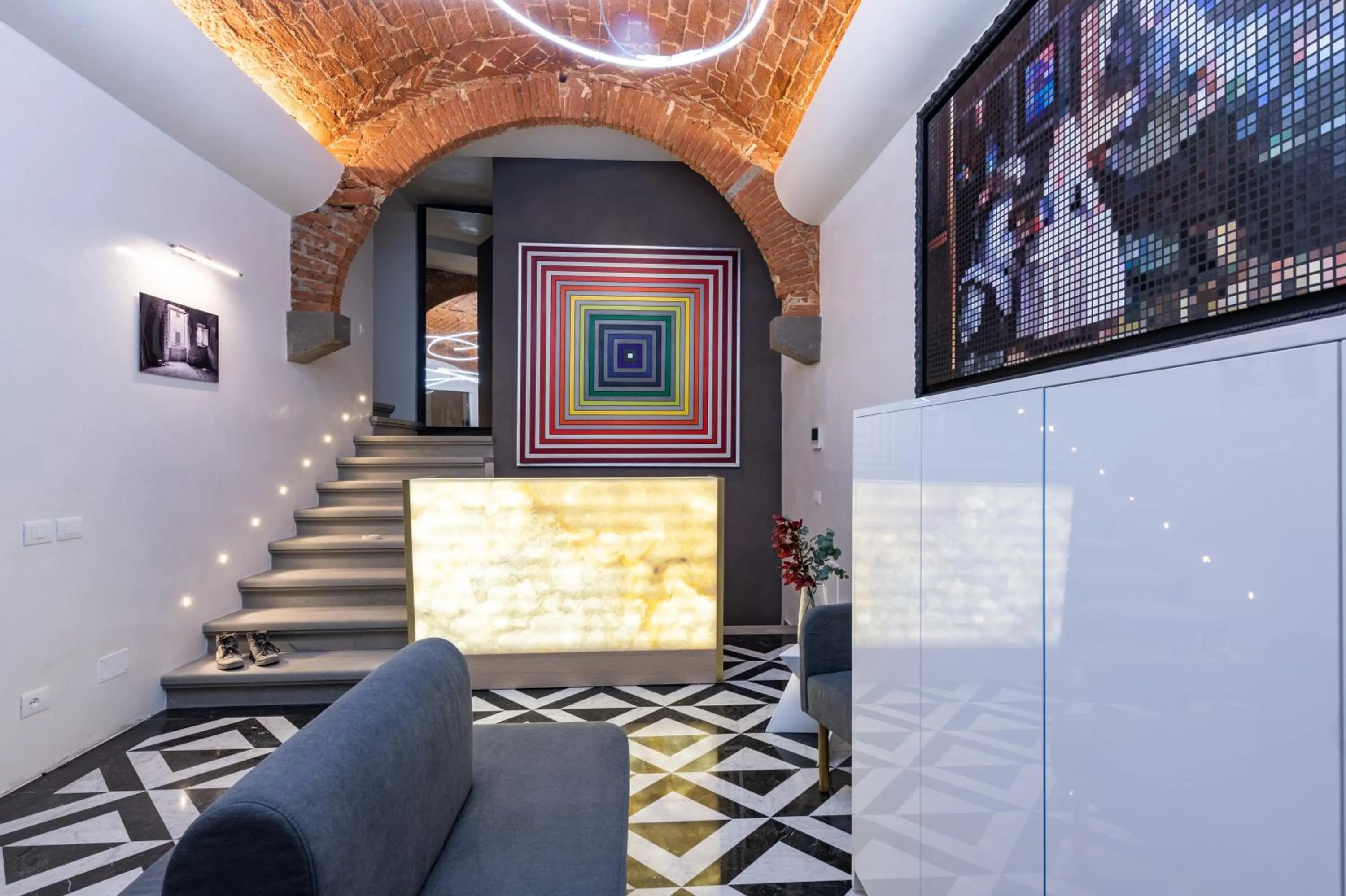 Lobby or reception in Kairos by Florence Art Apartments