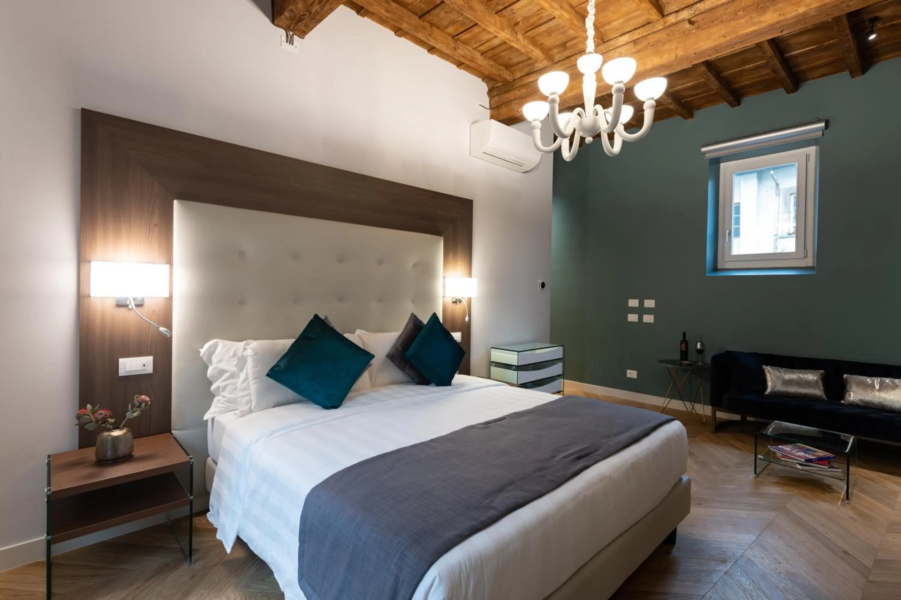 Bed in Kairos by Florence Art Apartments