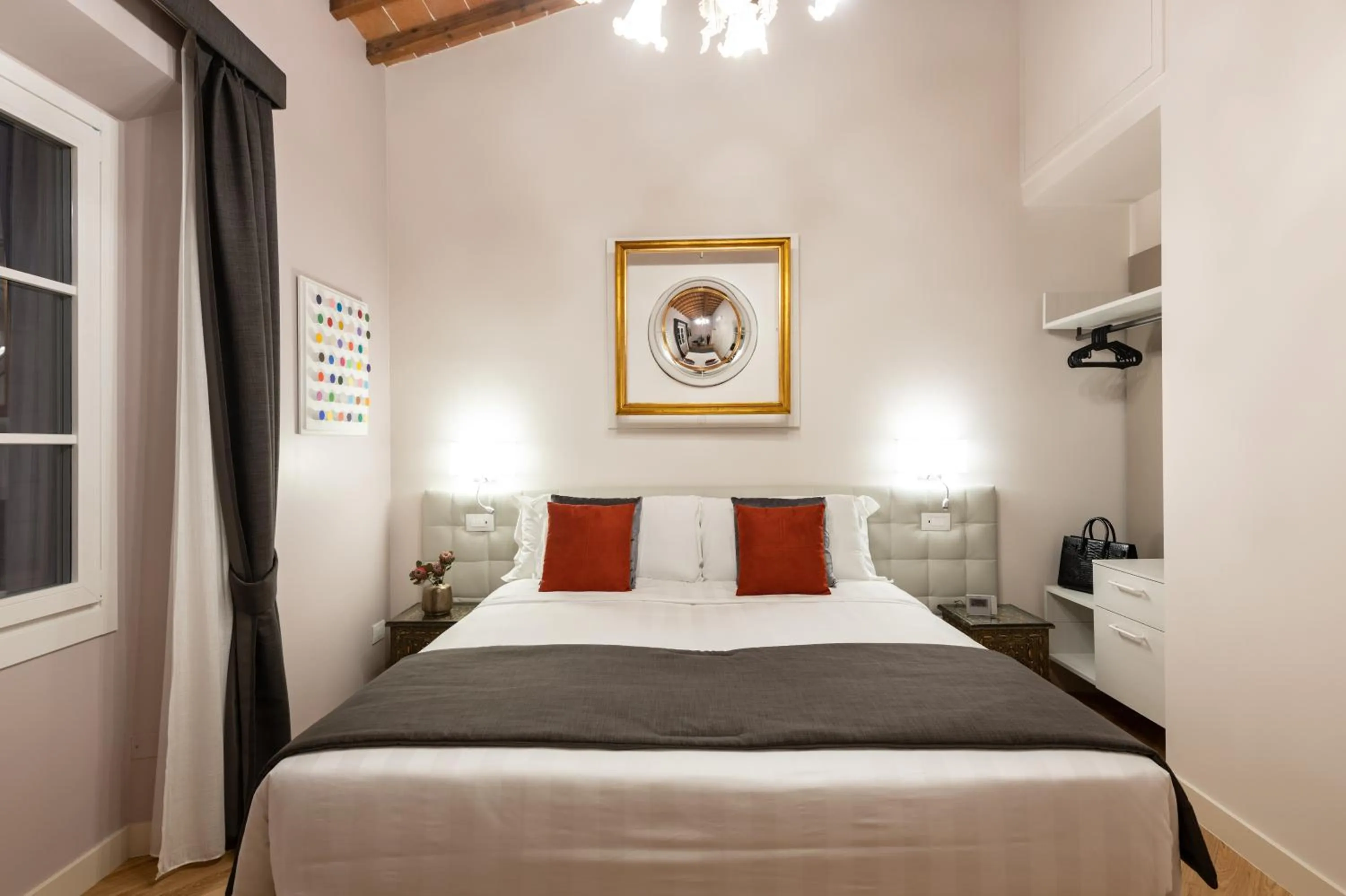 Bed in Kairos by Florence Art Apartments