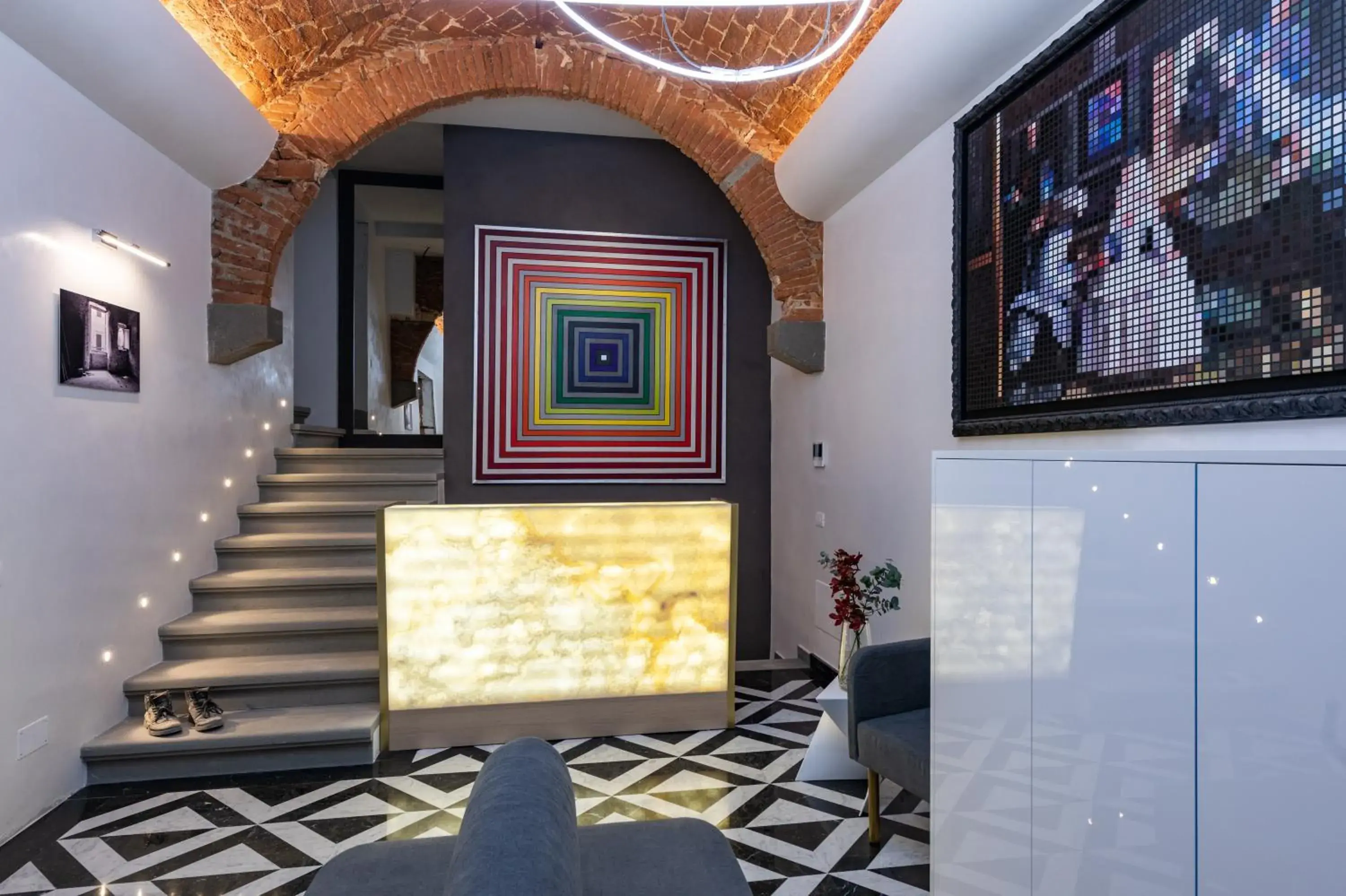 Lobby or reception in Kairos by Florence Art Apartments Lobby or reception in Kairos by Florence Art Apartments