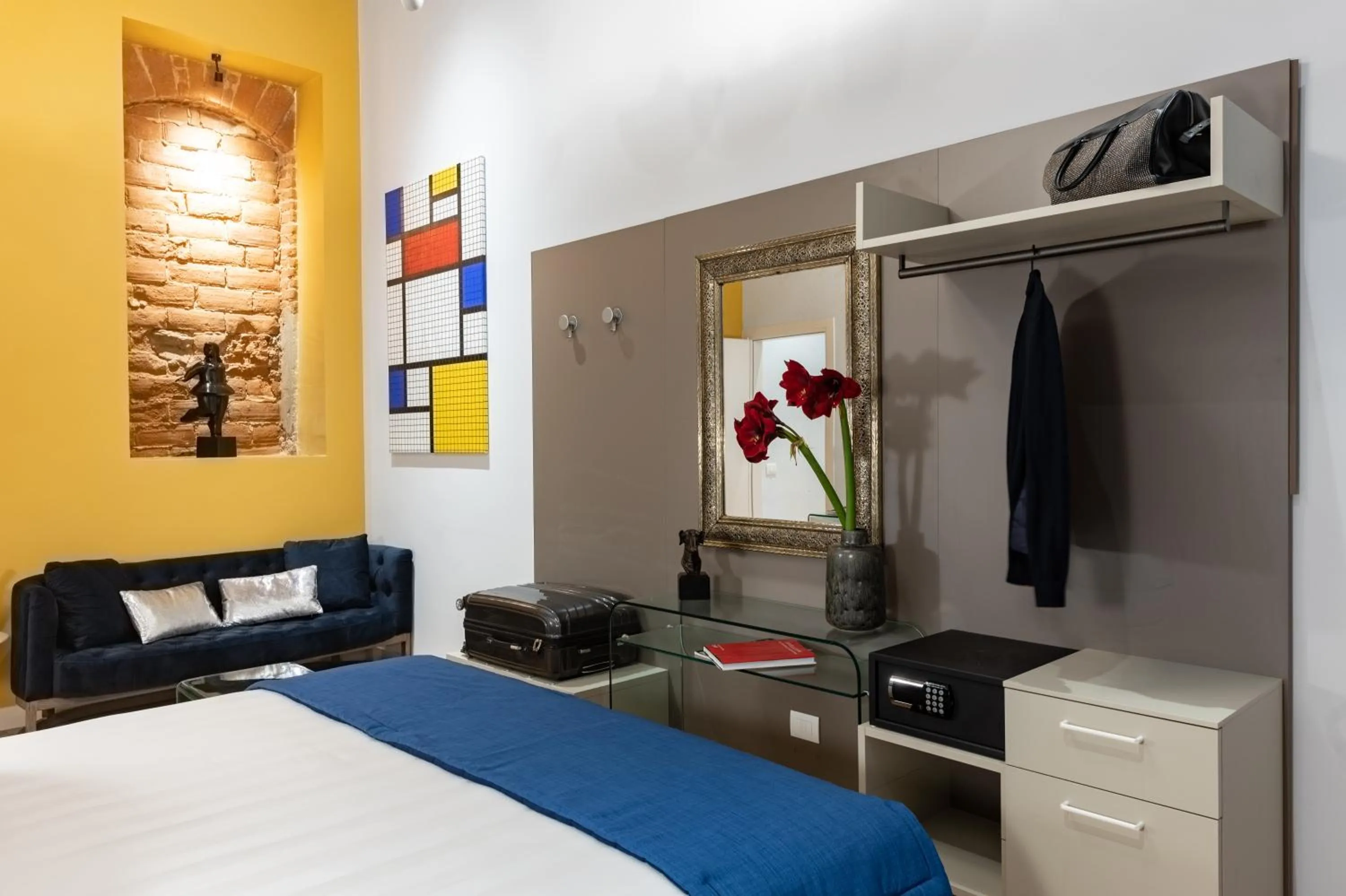 Bedroom, Bed in Kairos by Florence Art Apartments