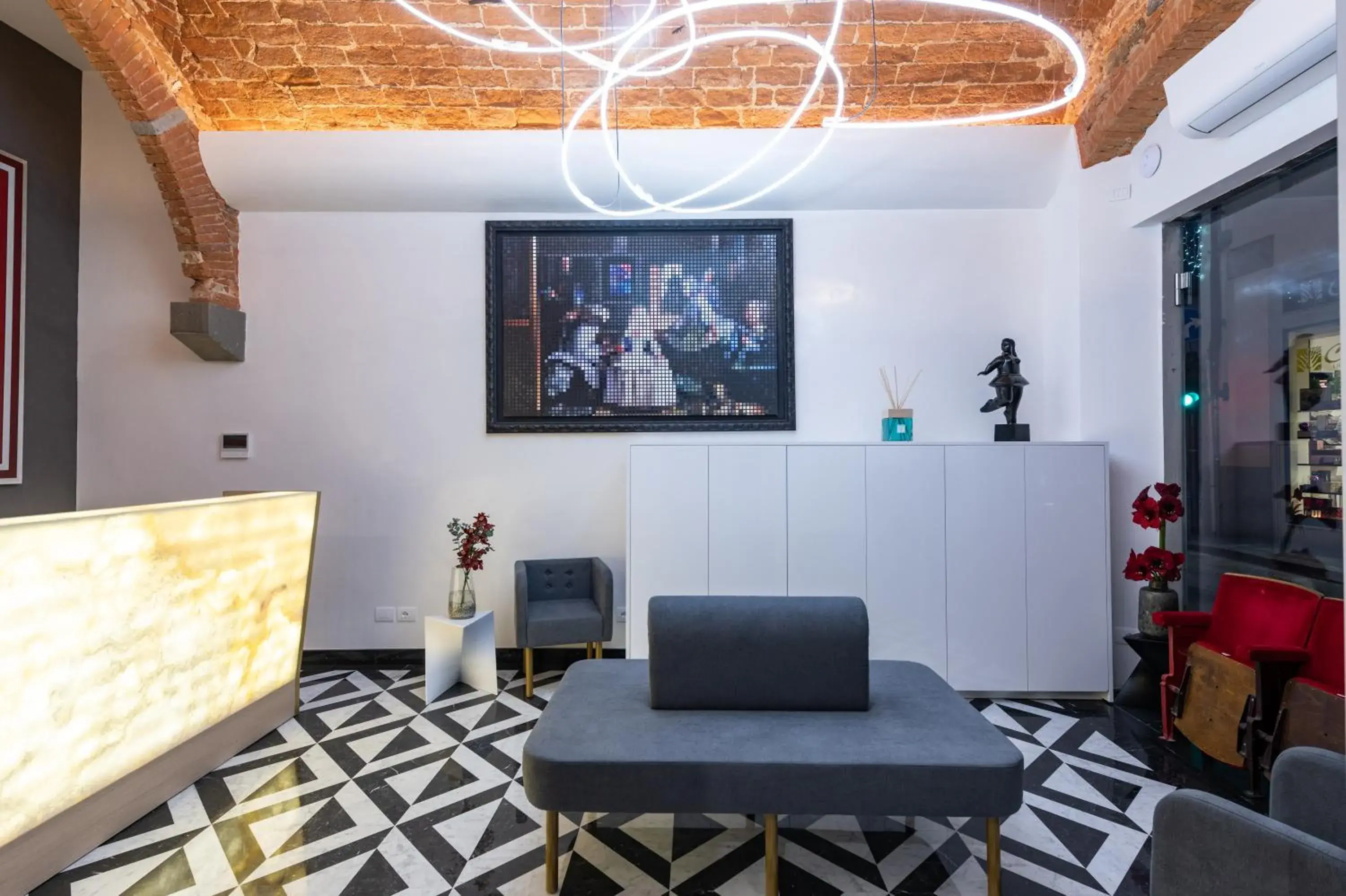 Lobby or reception in Kairos by Florence Art Apartments Lobby or reception in Kairos by Florence Art Apartments