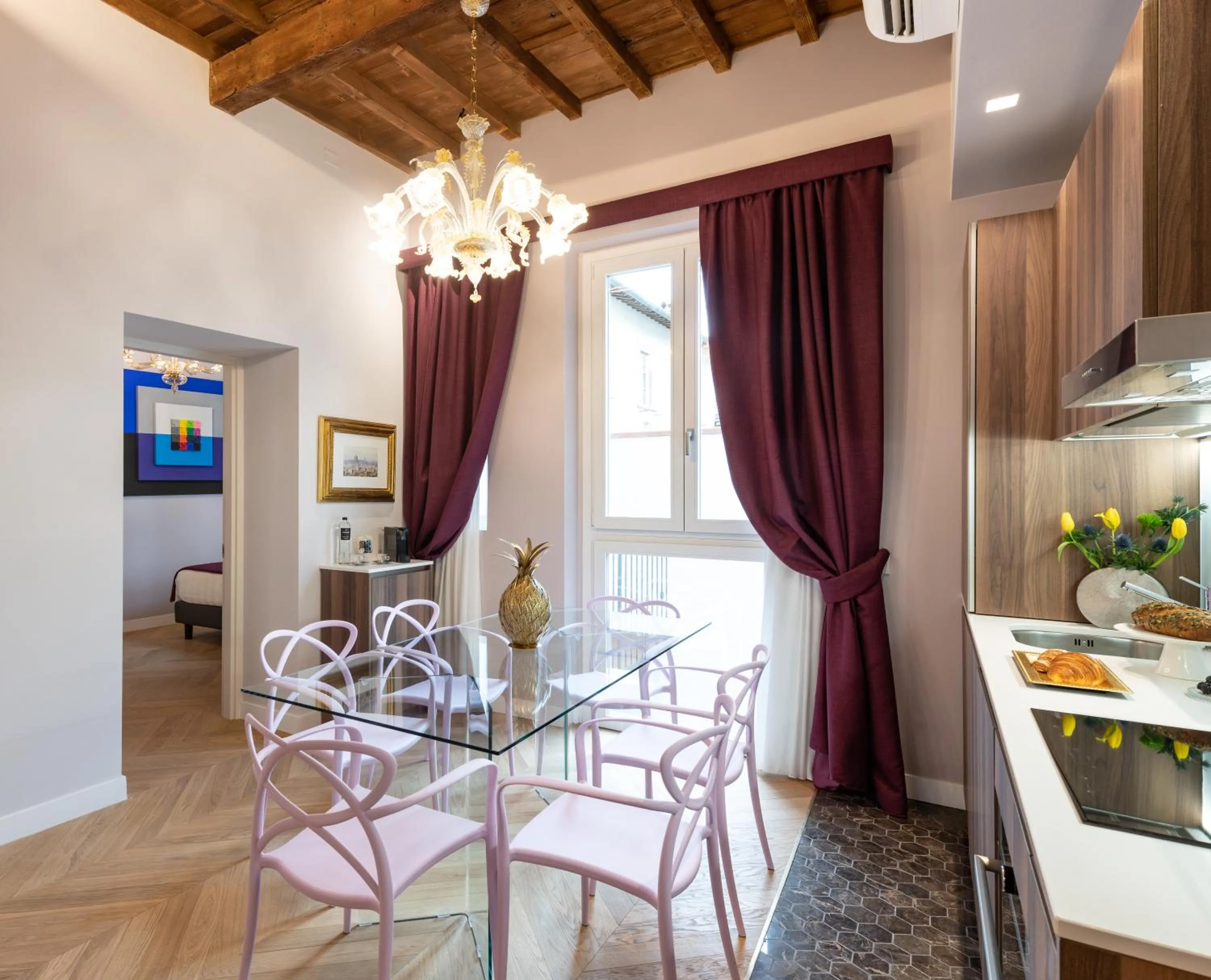 Living room in Kairos by Florence Art Apartments