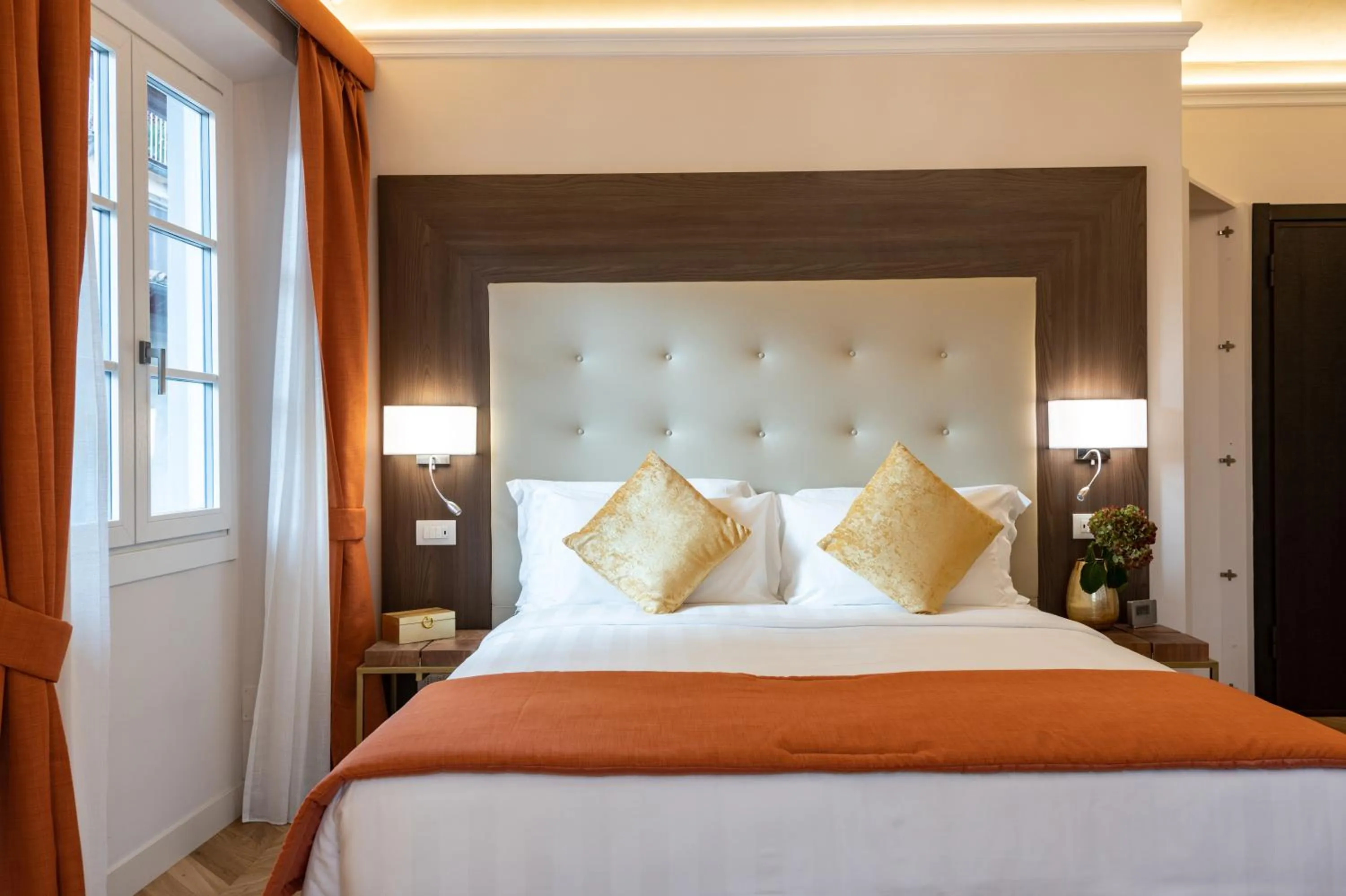 Bed in Kairos by Florence Art Apartments