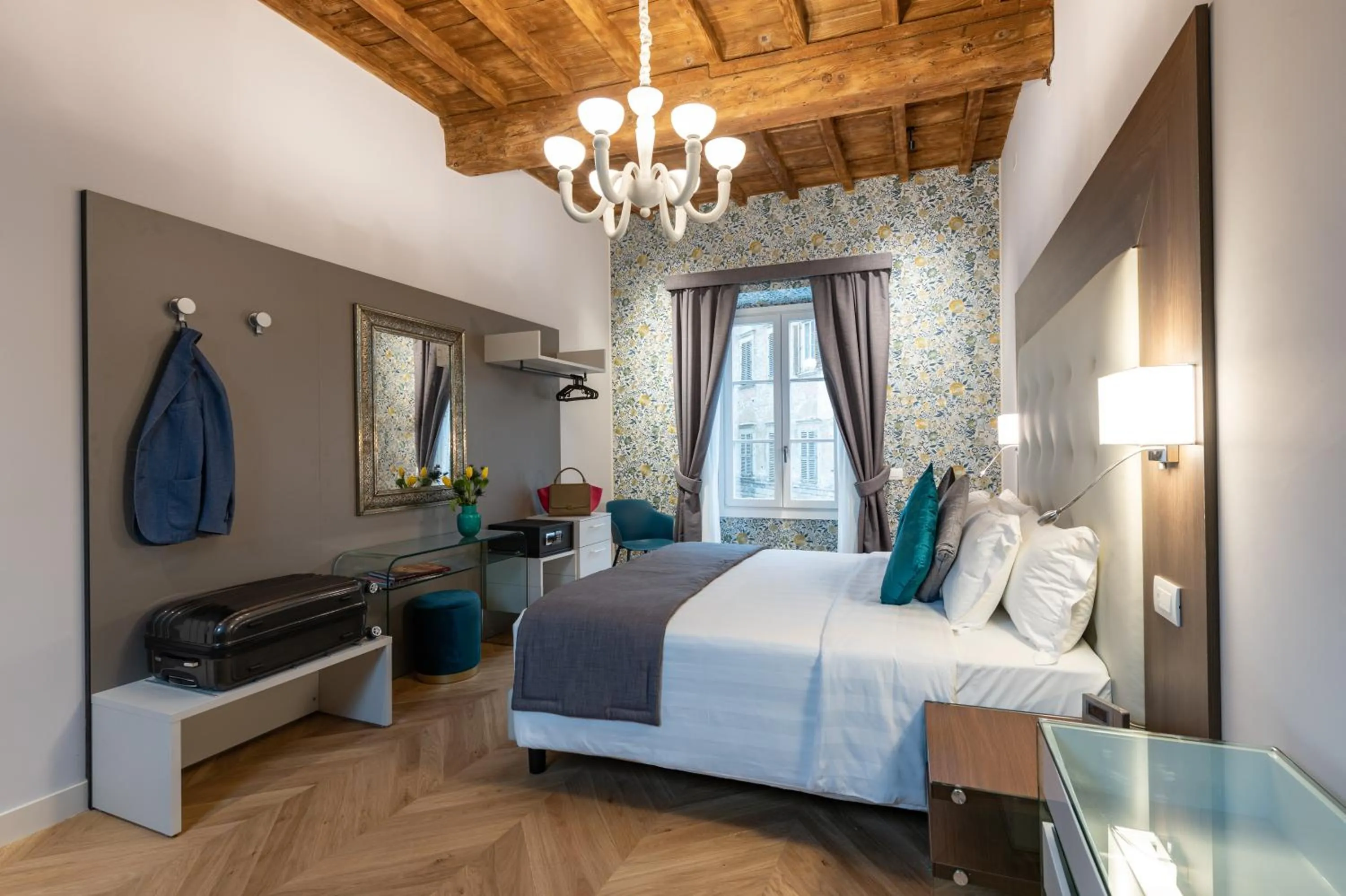 Bed in Kairos by Florence Art Apartments