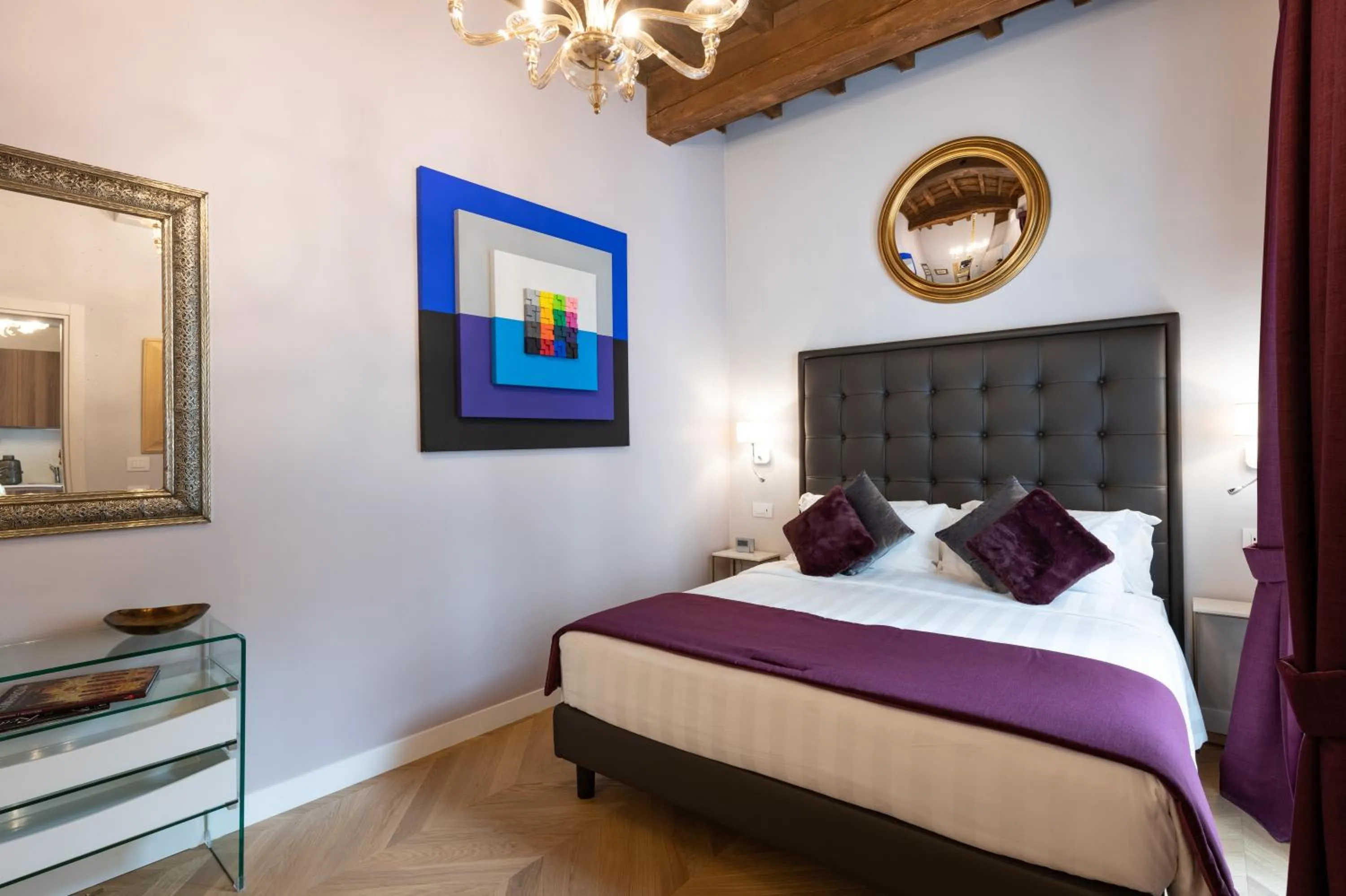 Bed in Kairos by Florence Art Apartments