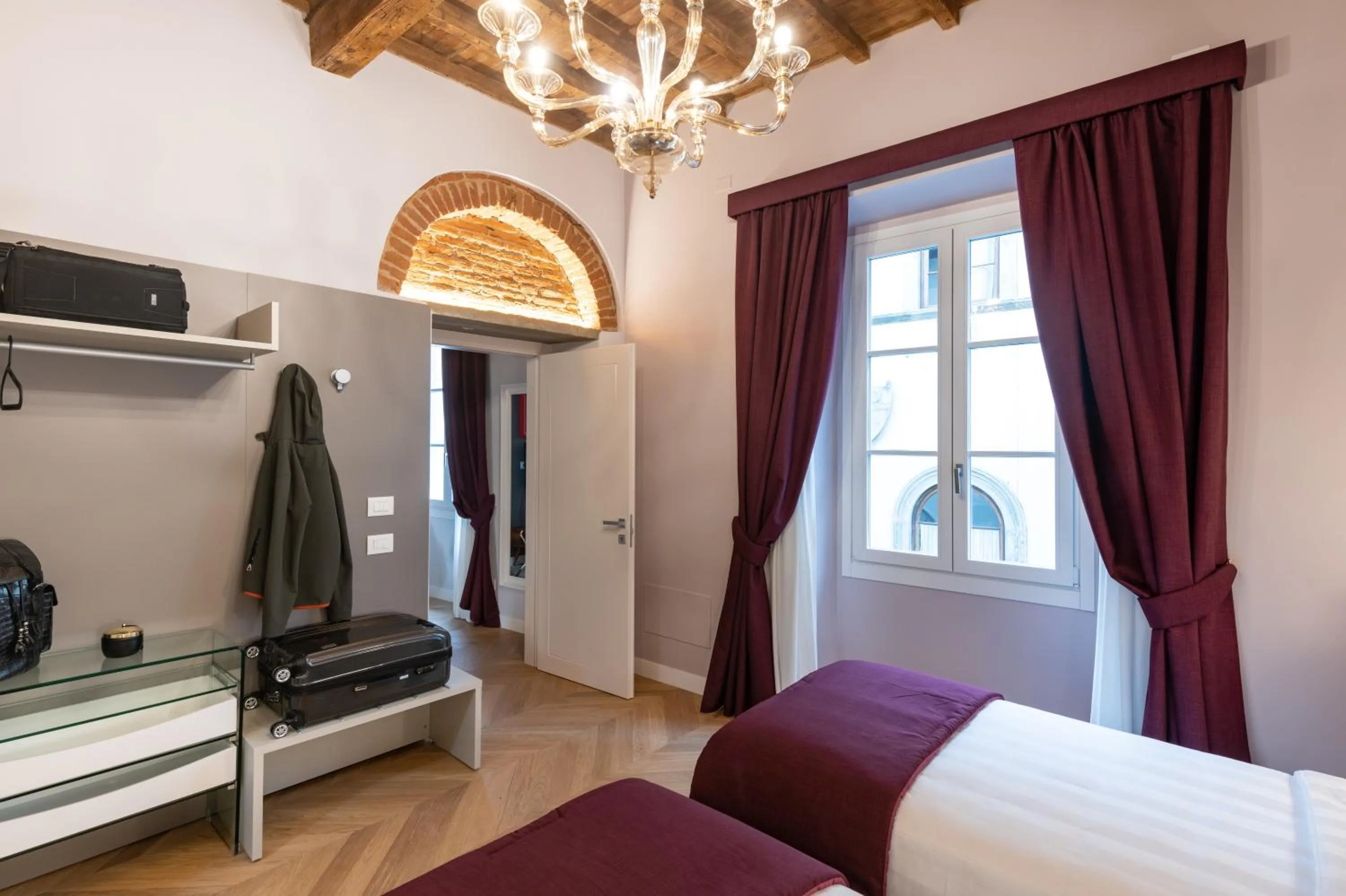 Bed in Kairos by Florence Art Apartments