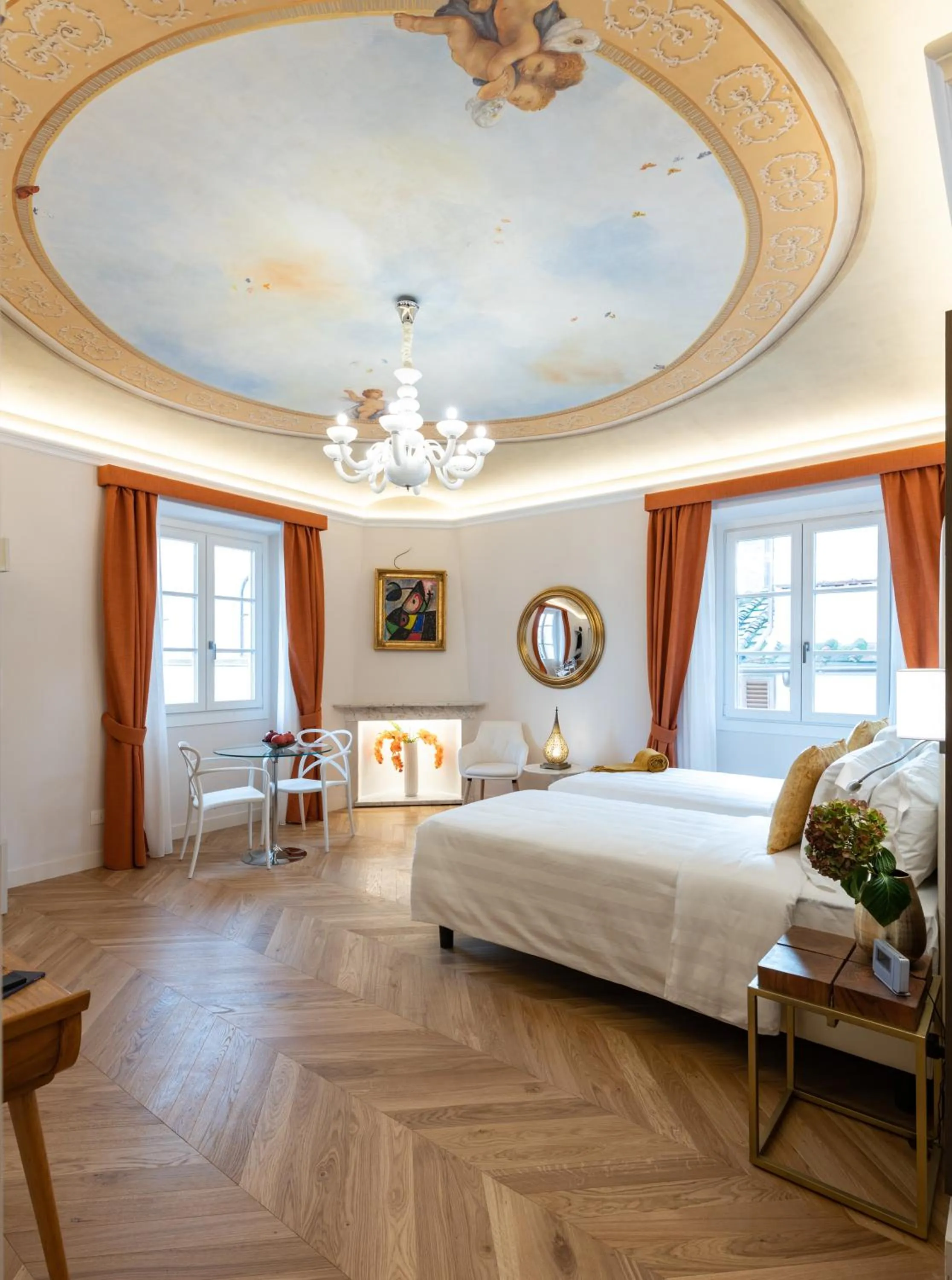 Photo of the whole room, Bed in Kairos by Florence Art Apartments