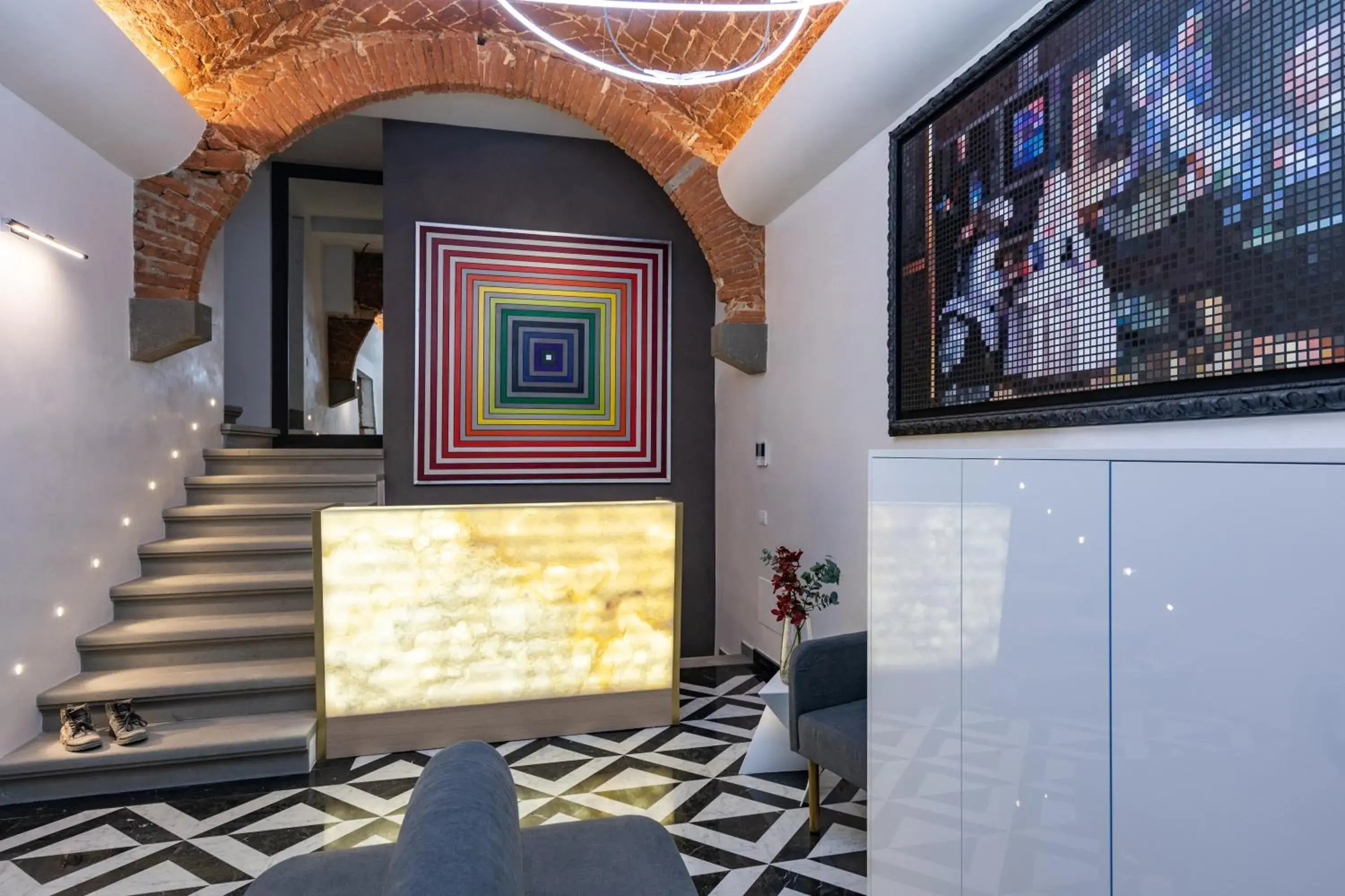 Lobby or reception in Kairos by Florence Art Apartments Lobby or reception in Kairos by Florence Art Apartments