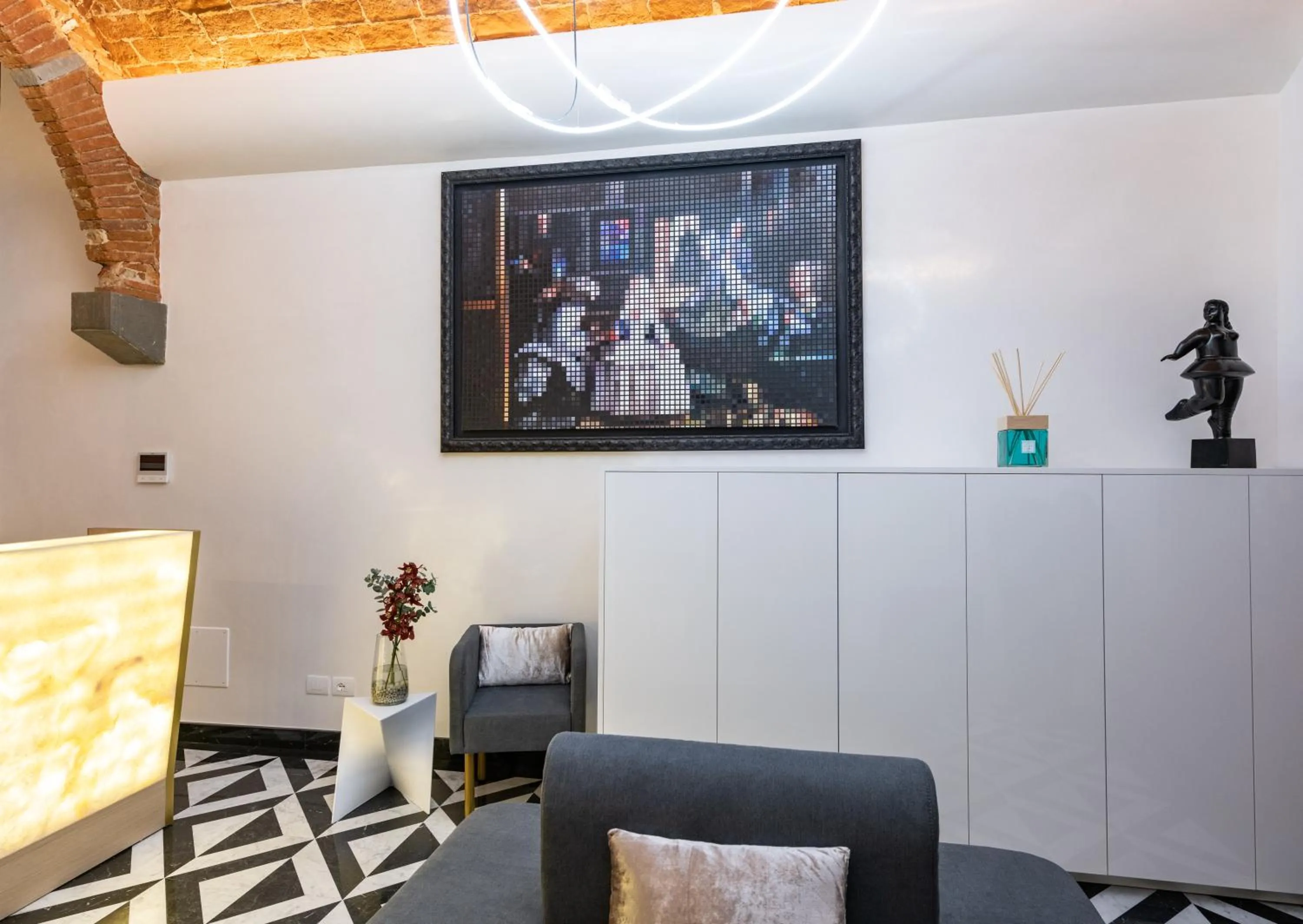 Lobby or reception in Kairos by Florence Art Apartments