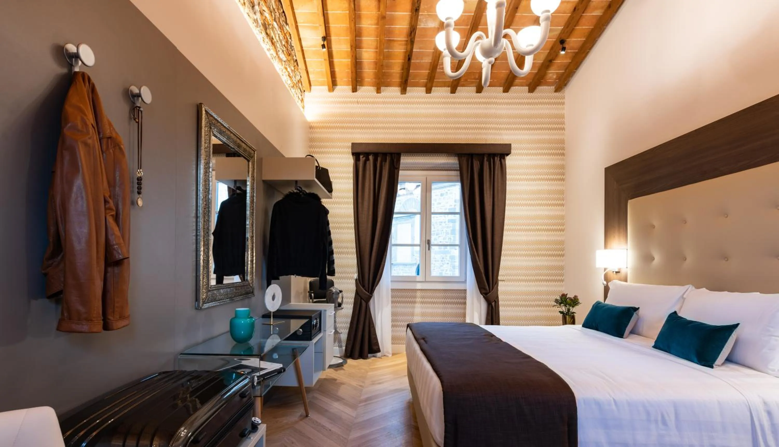 Bed in Kairos by Florence Art Apartments