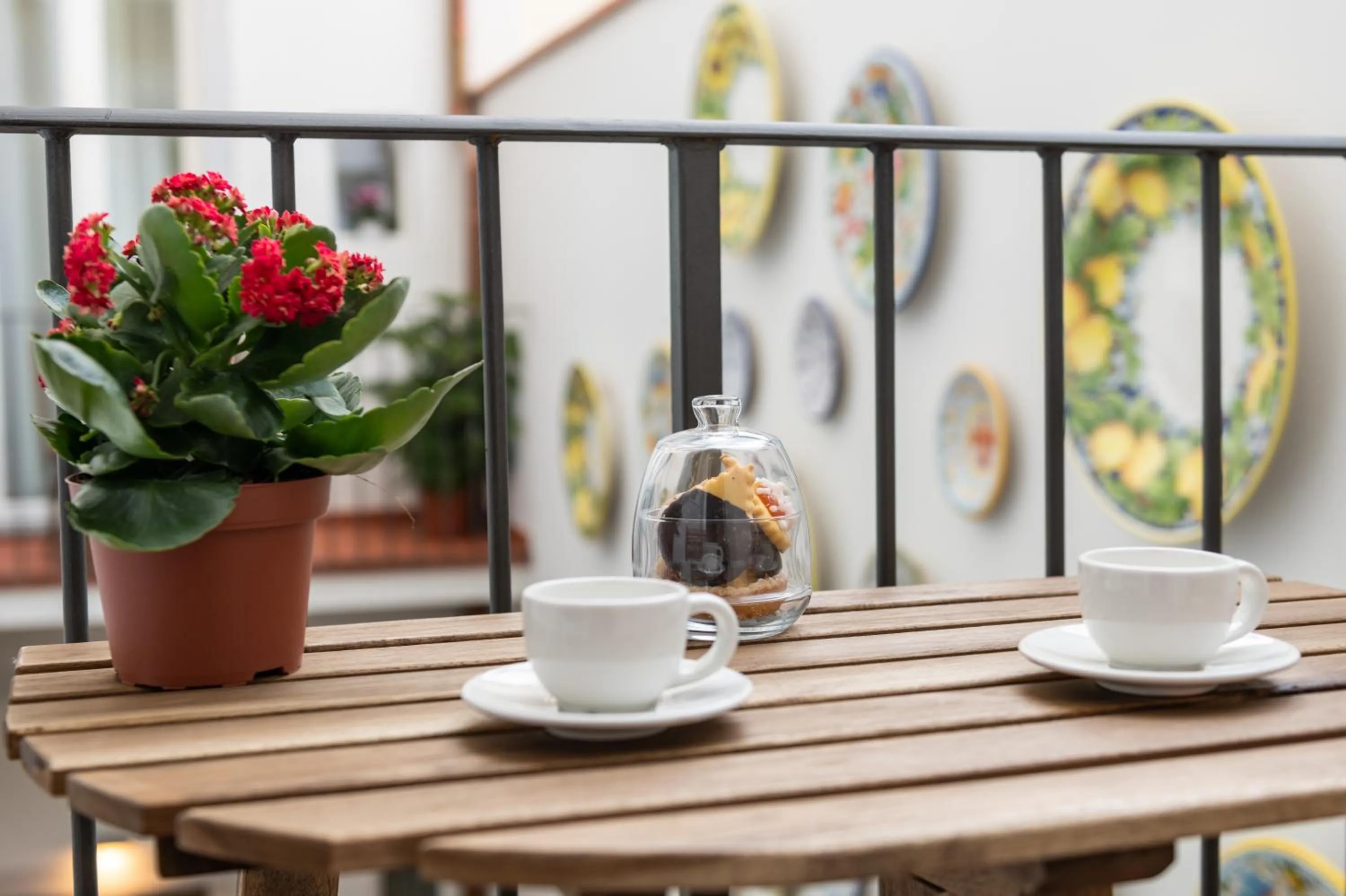 Balcony/Terrace in Kairos by Florence Art Apartments