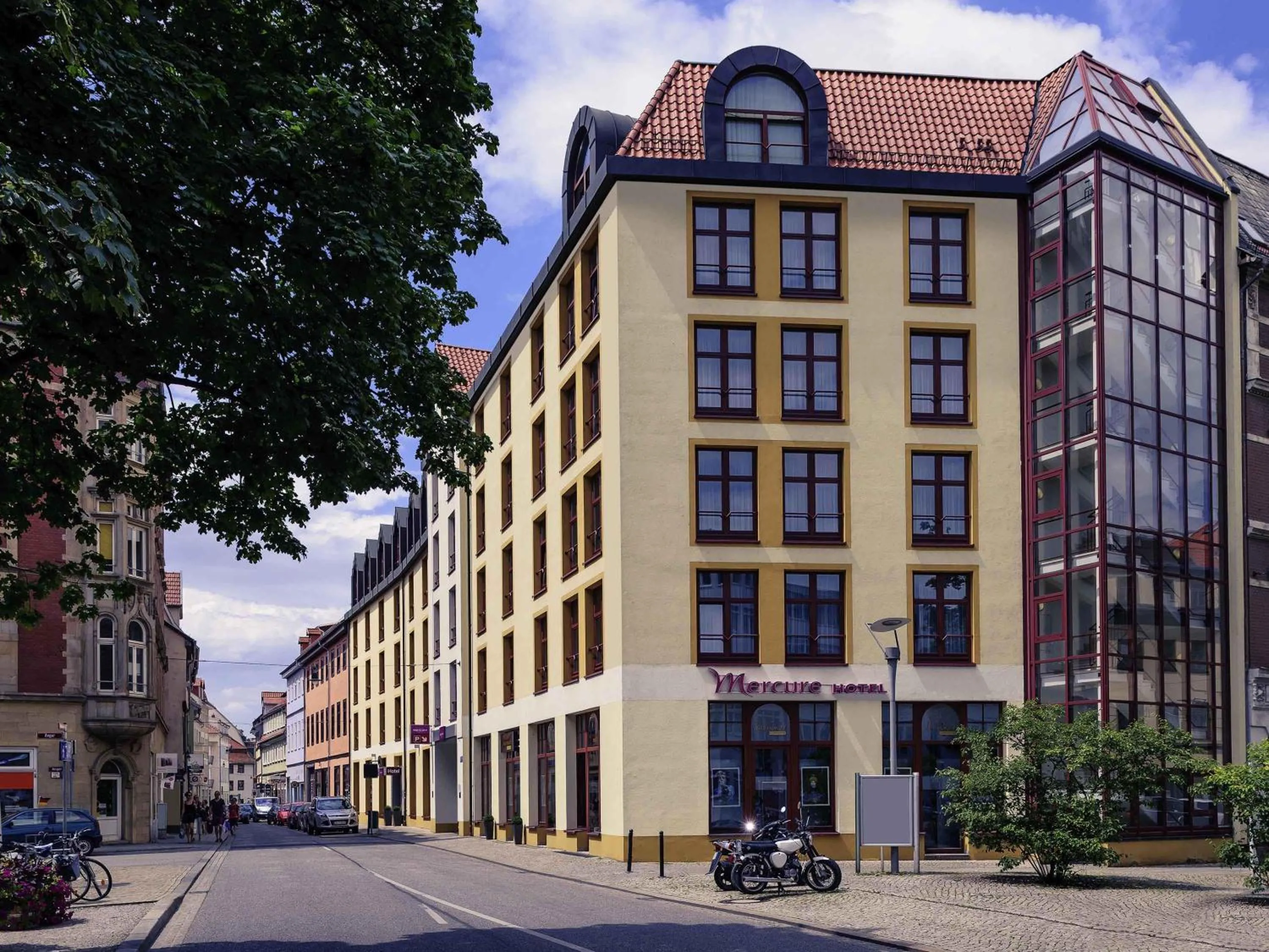 Property building in Mercure Hotel Erfurt Altstadt