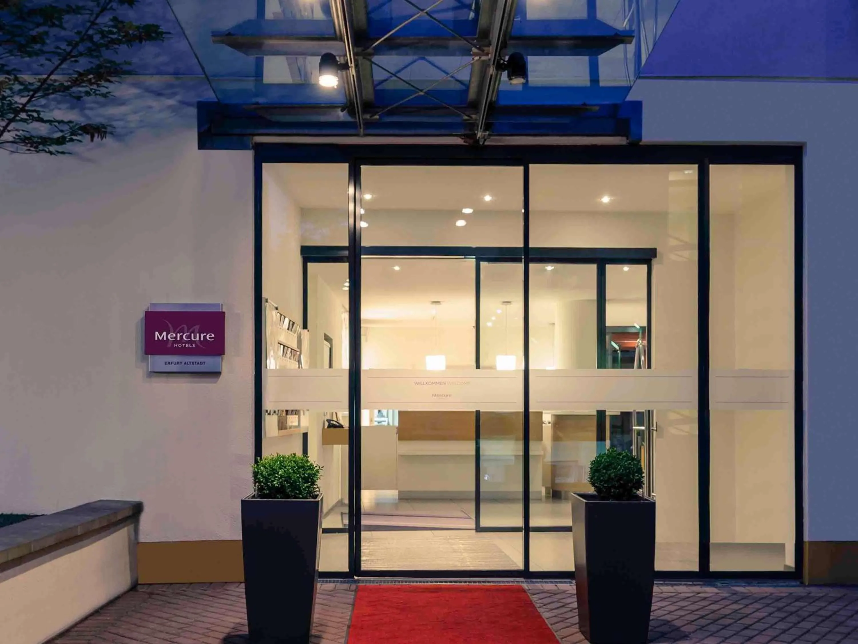 Property building in Mercure Hotel Erfurt Altstadt