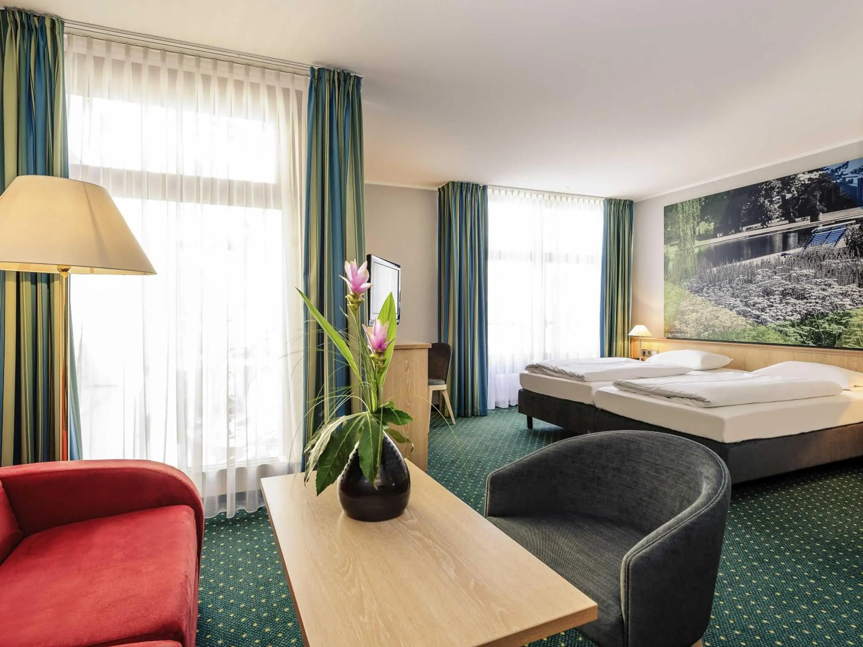 Bedroom, Bed in Mercure Hotel Erfurt Altstadt Bedroom, Bed in Mercure Hotel Erfurt Altstadt