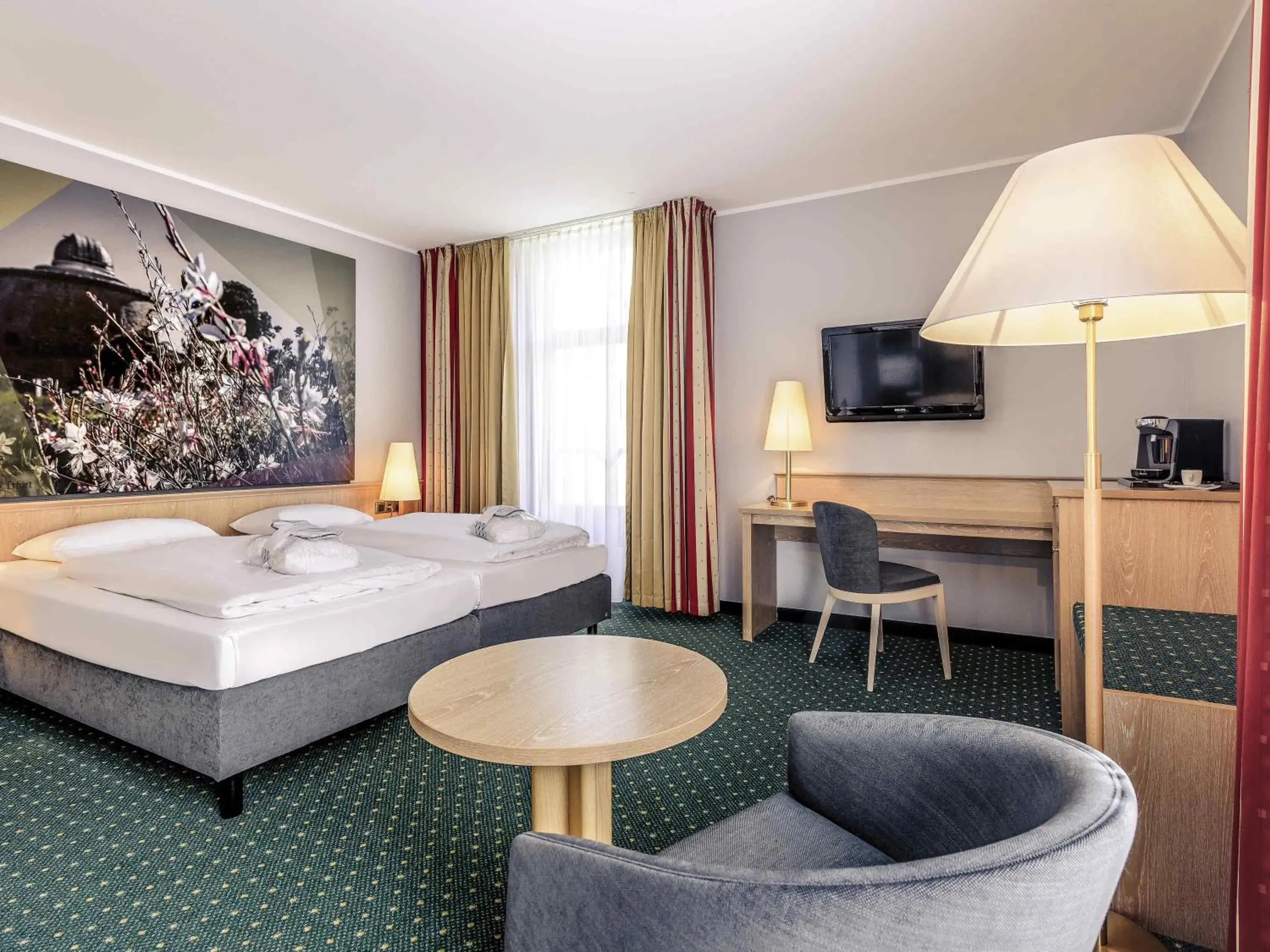 Bedroom, Bed in Mercure Hotel Erfurt Altstadt Bedroom, Bed in Mercure Hotel Erfurt Altstadt