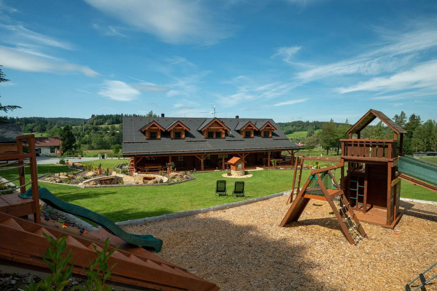 Property building in Apartmány Srub Výtoňka Lipno