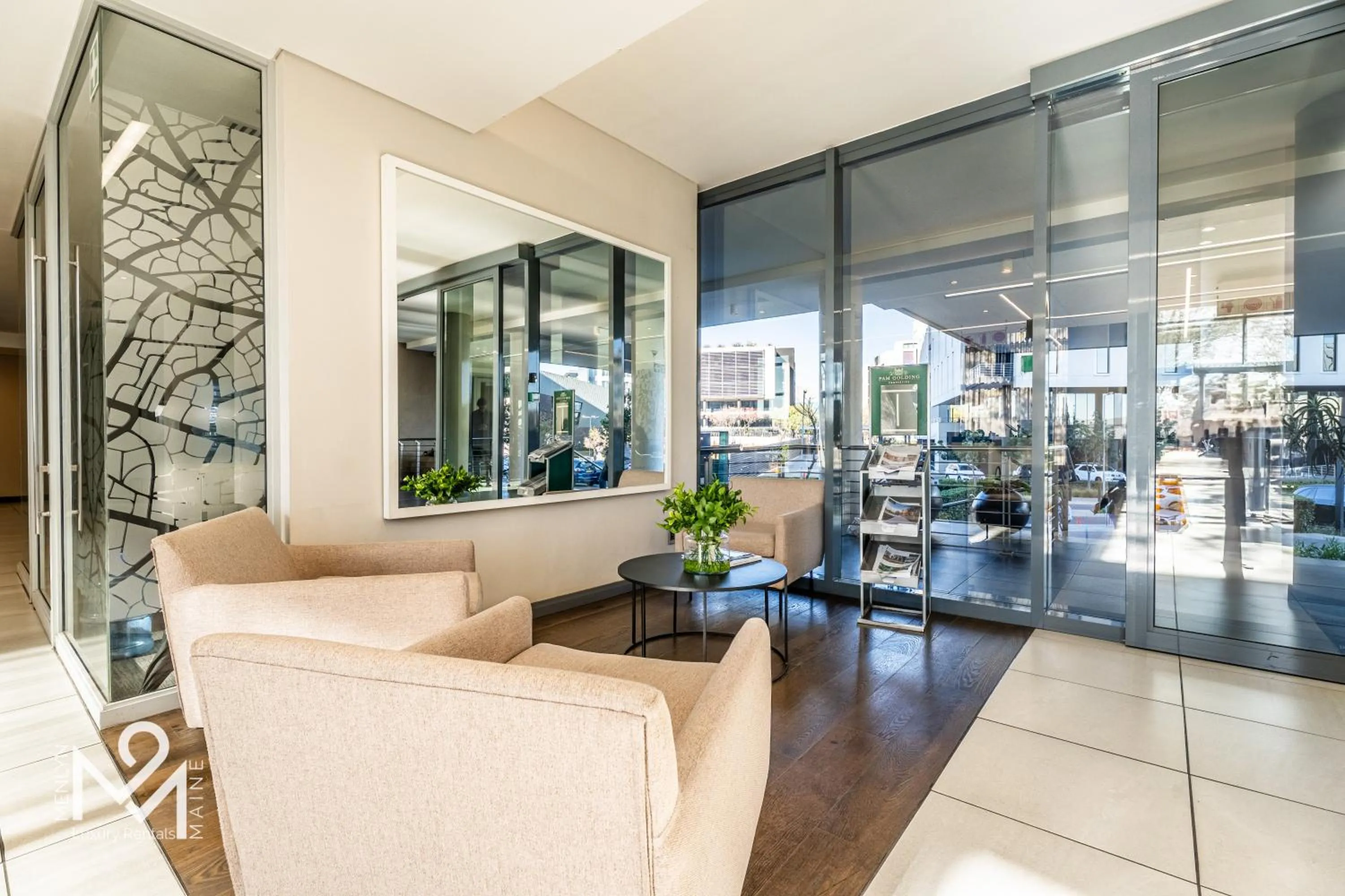Lobby or reception in Menlyn Maine Luxury Rentals