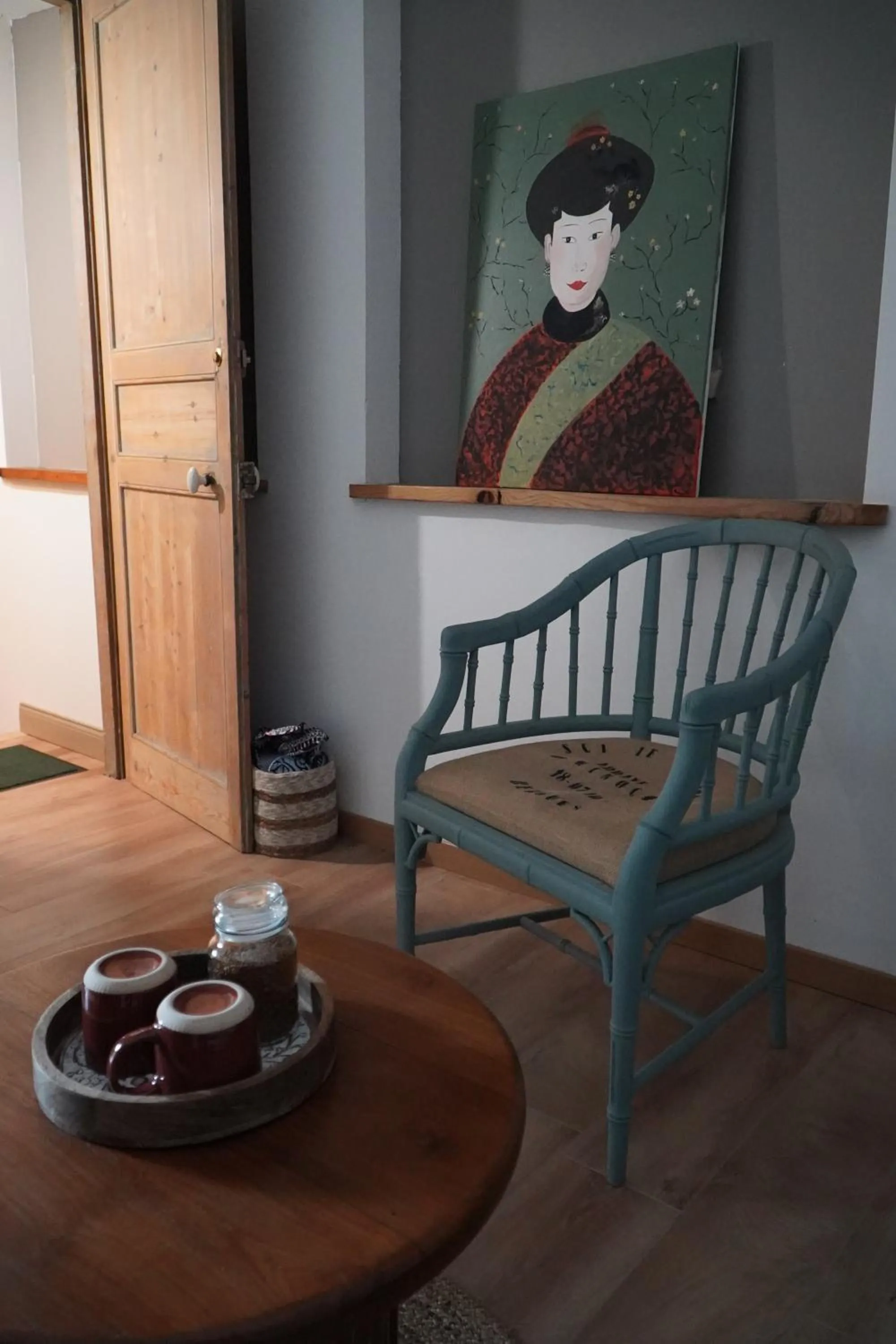 Living room in chambres d'hôtes Le Carillon